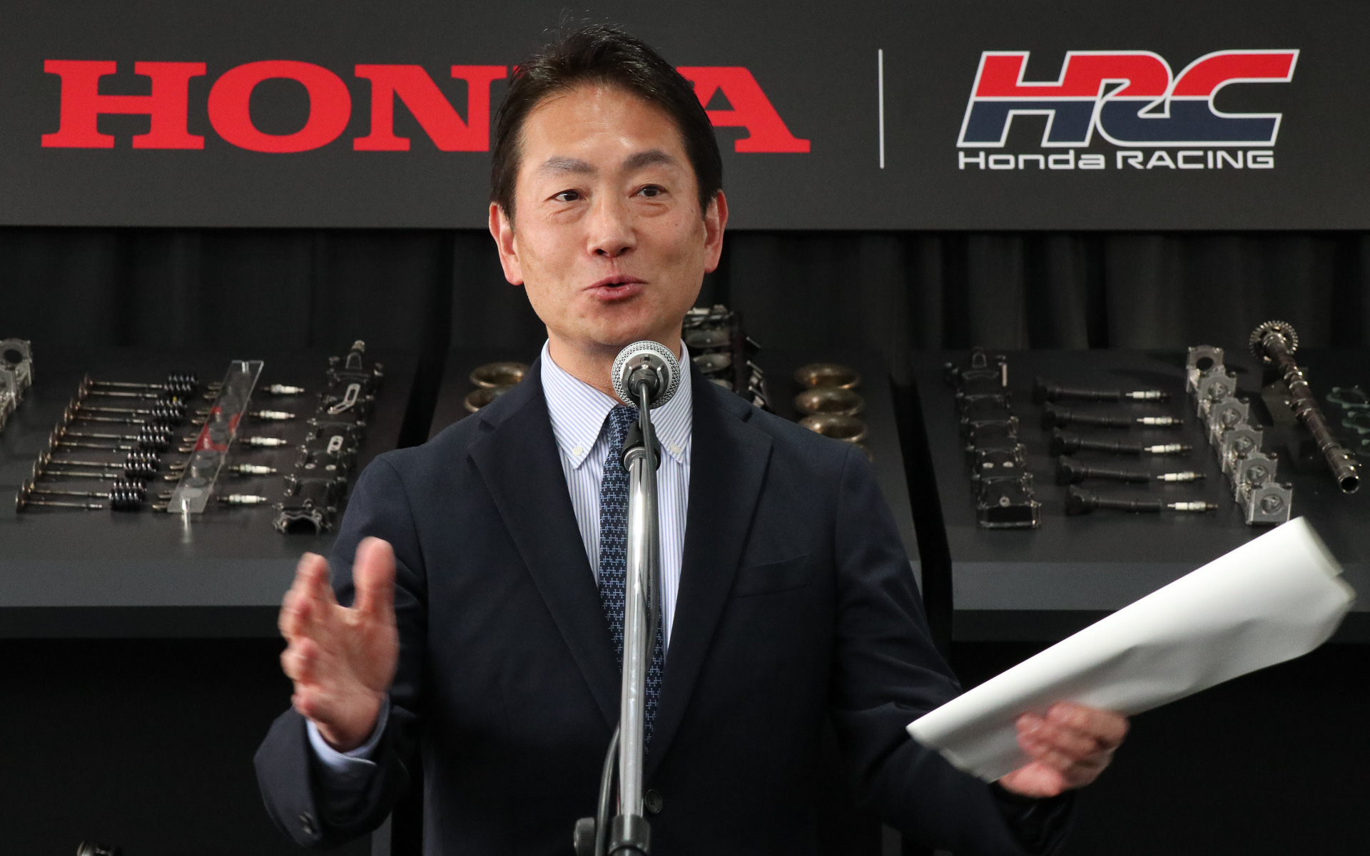 株式会社ホンダ・レーシング 代表取締役社長 渡辺康治氏