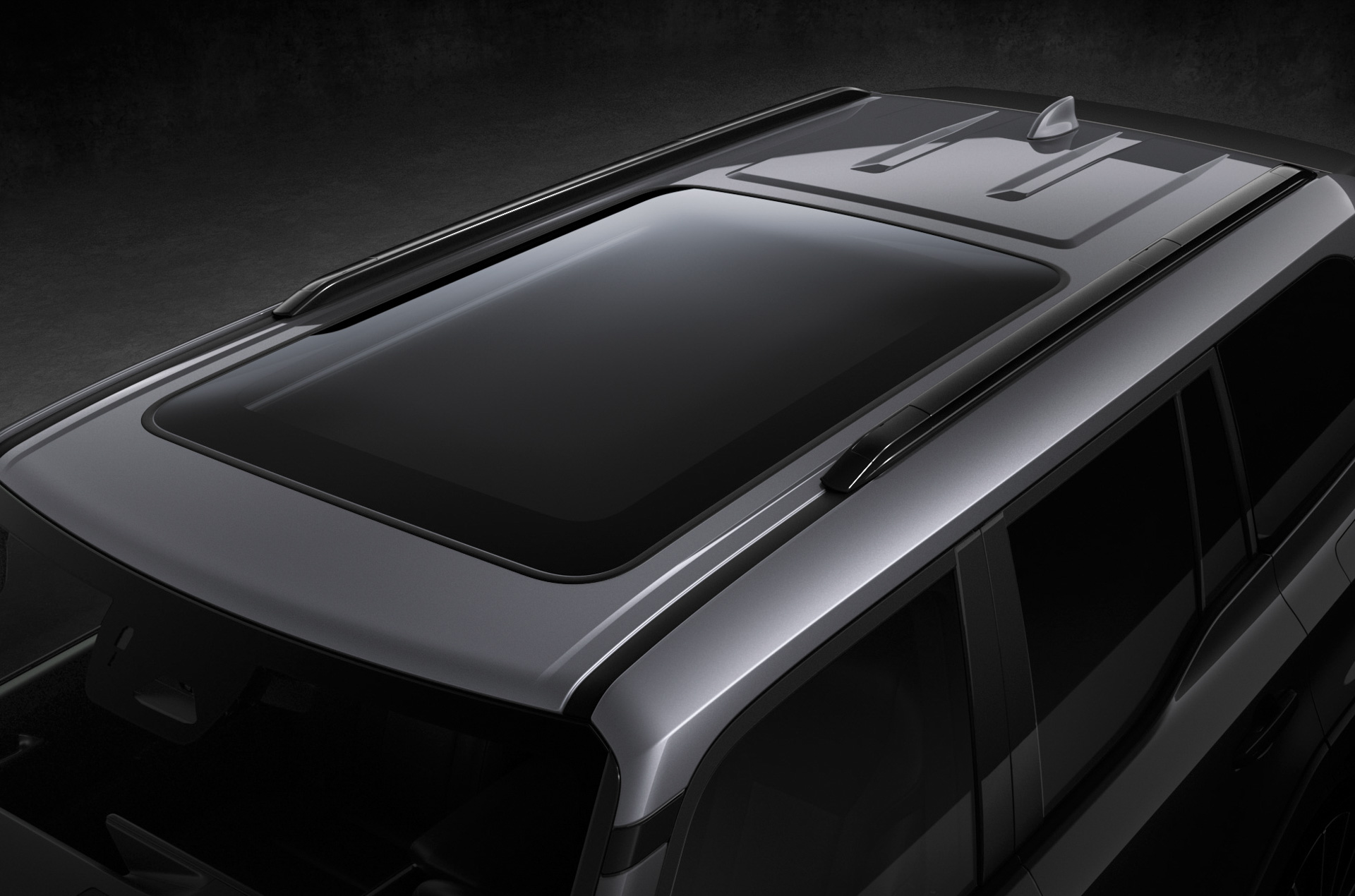 調光パノラマルーフ＆電動シェード