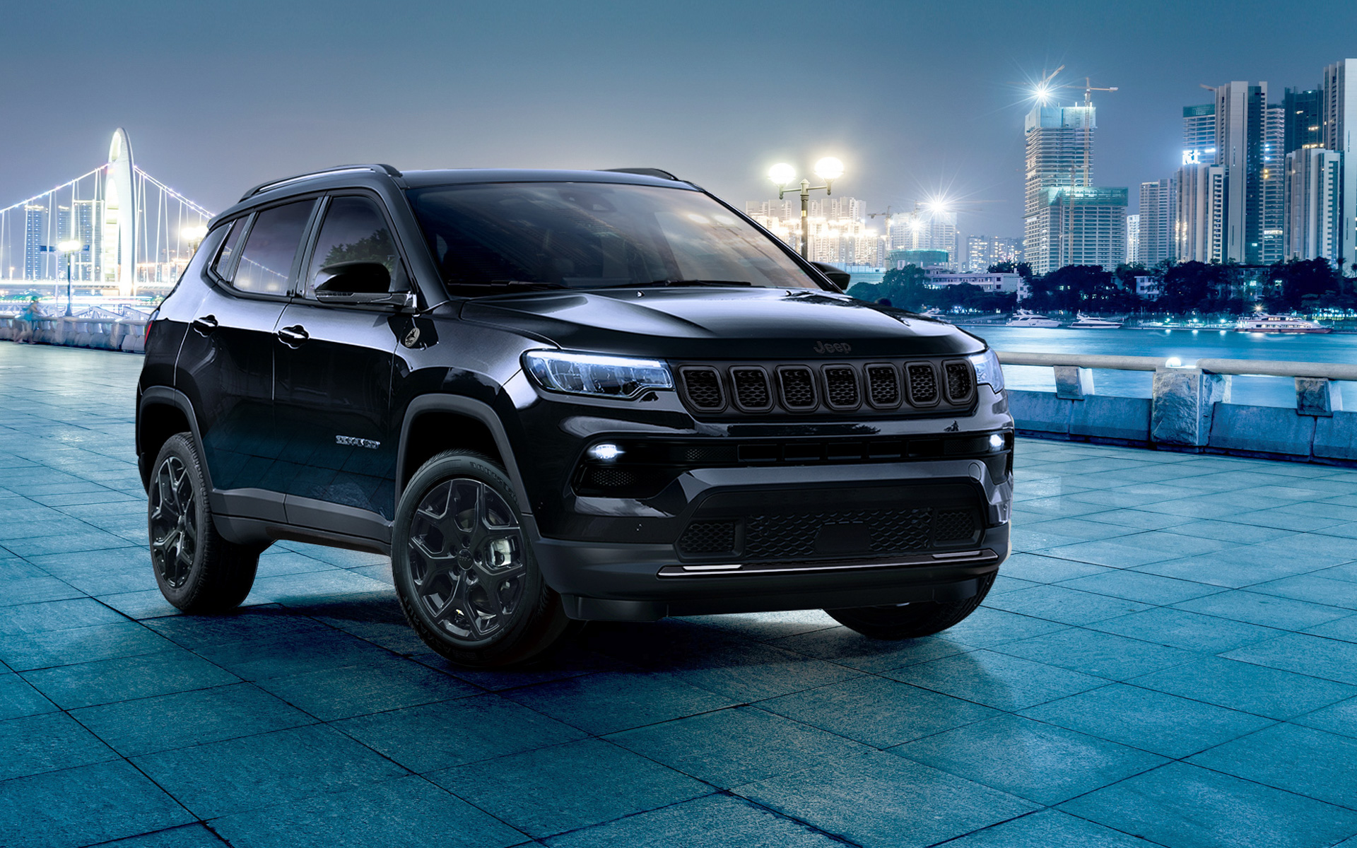 「Jeep Compass Black Shark」に搭載された特別装備