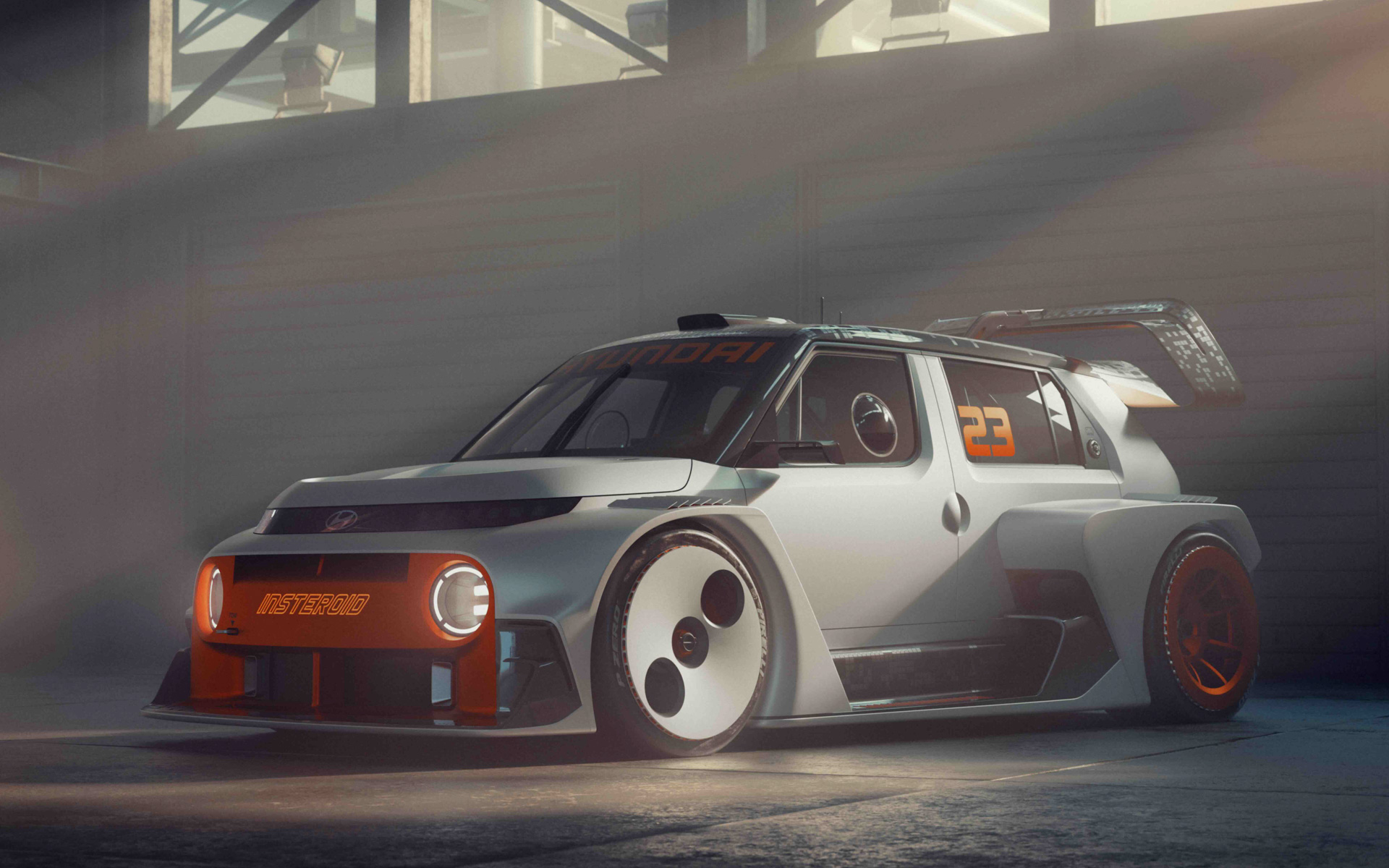 ヒョンデが公開したコンセプトカー「インステロイド」