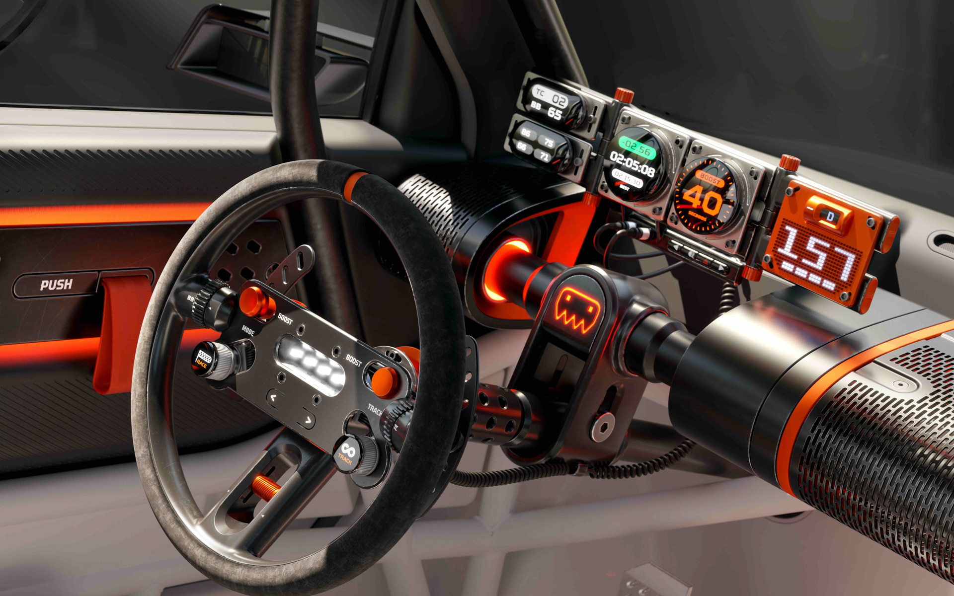 ヒョンデが公開したコンセプトカー「インステロイド」