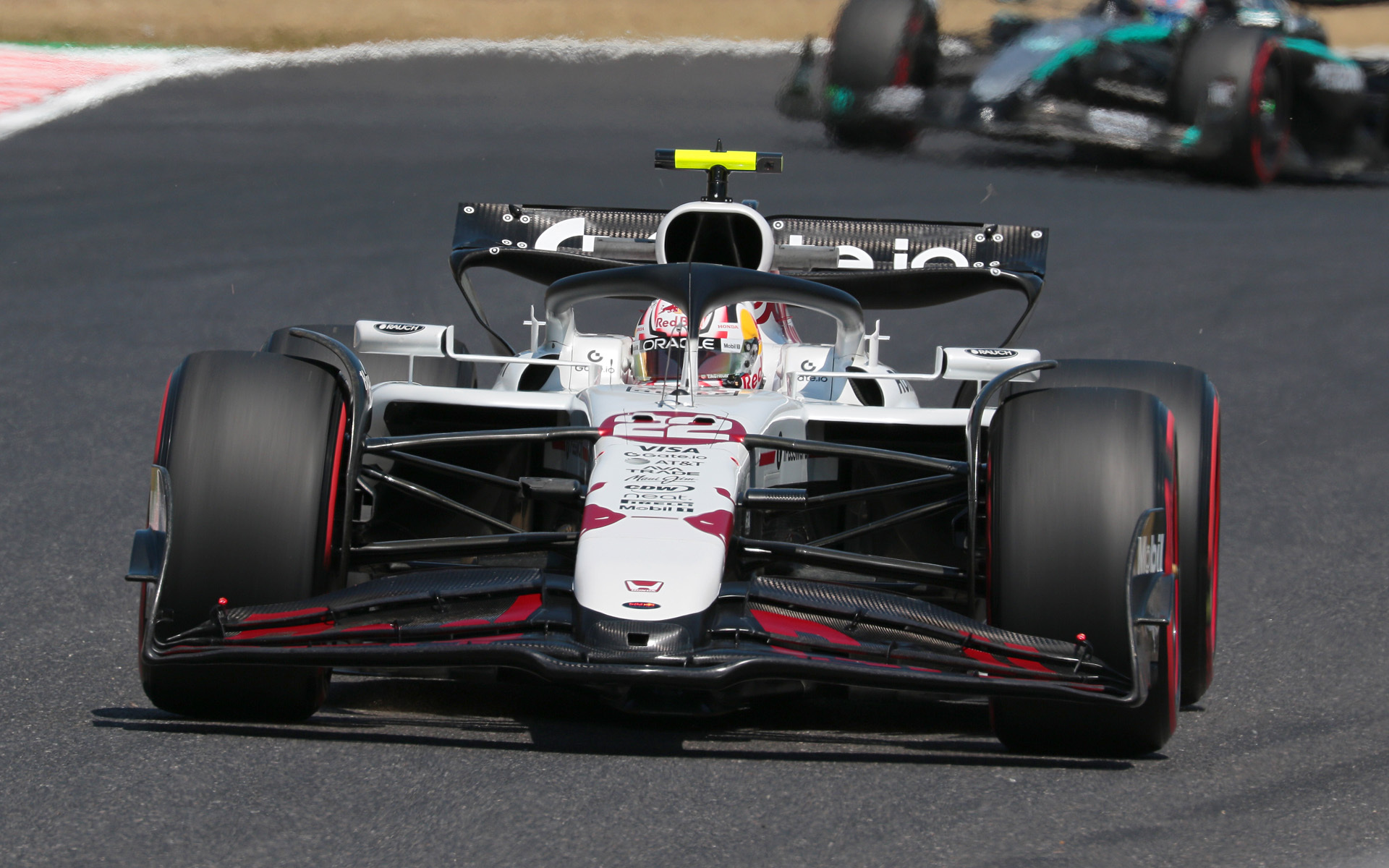 予選15位となった角田裕毅選手