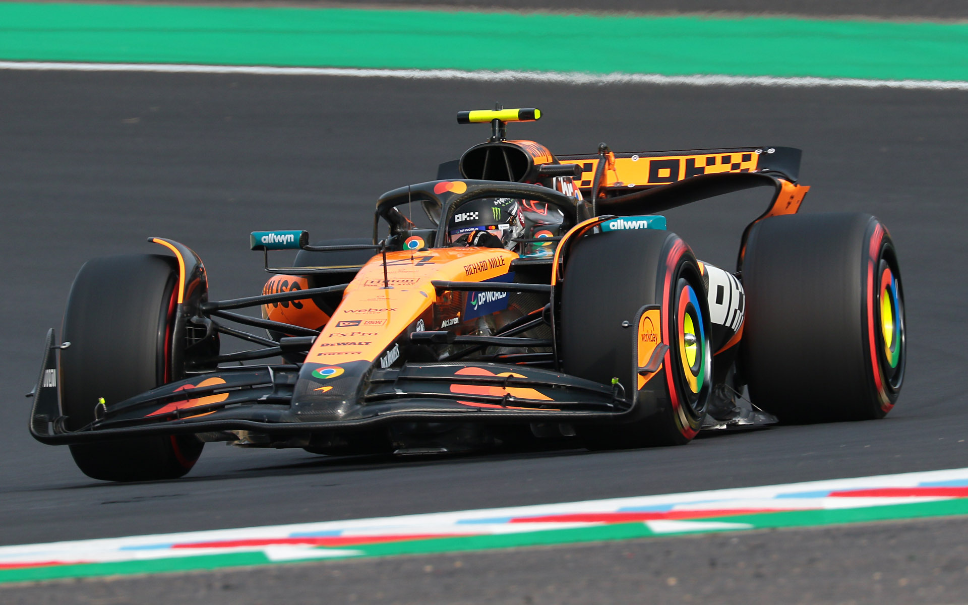 予選2位のランド・ノリス選手