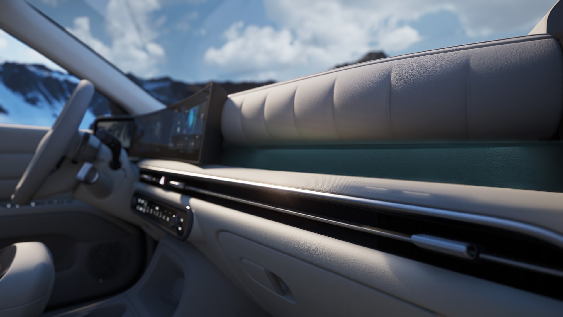 新型NEXOのインテリア