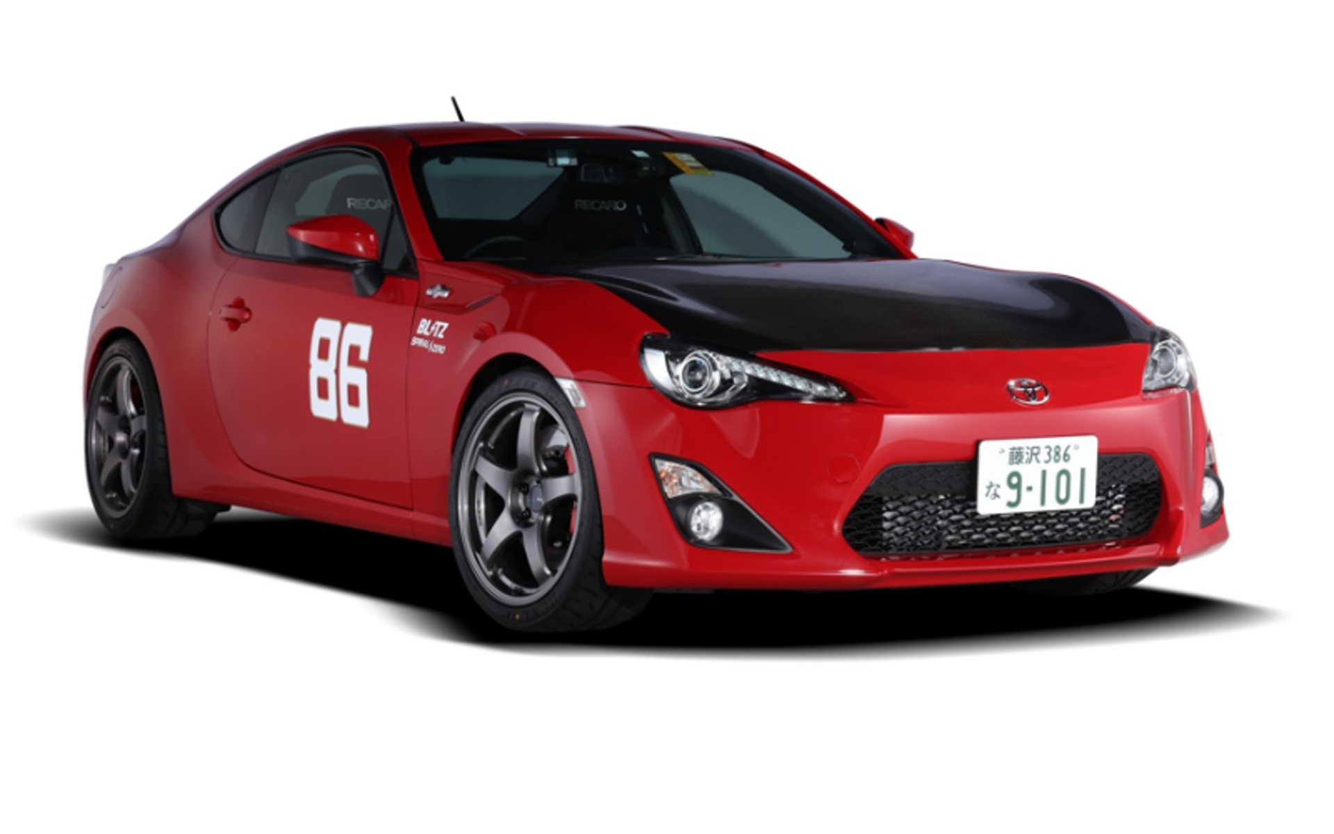 TVアニメ「MFゴースト」に登場する「86GT」のレプリカ