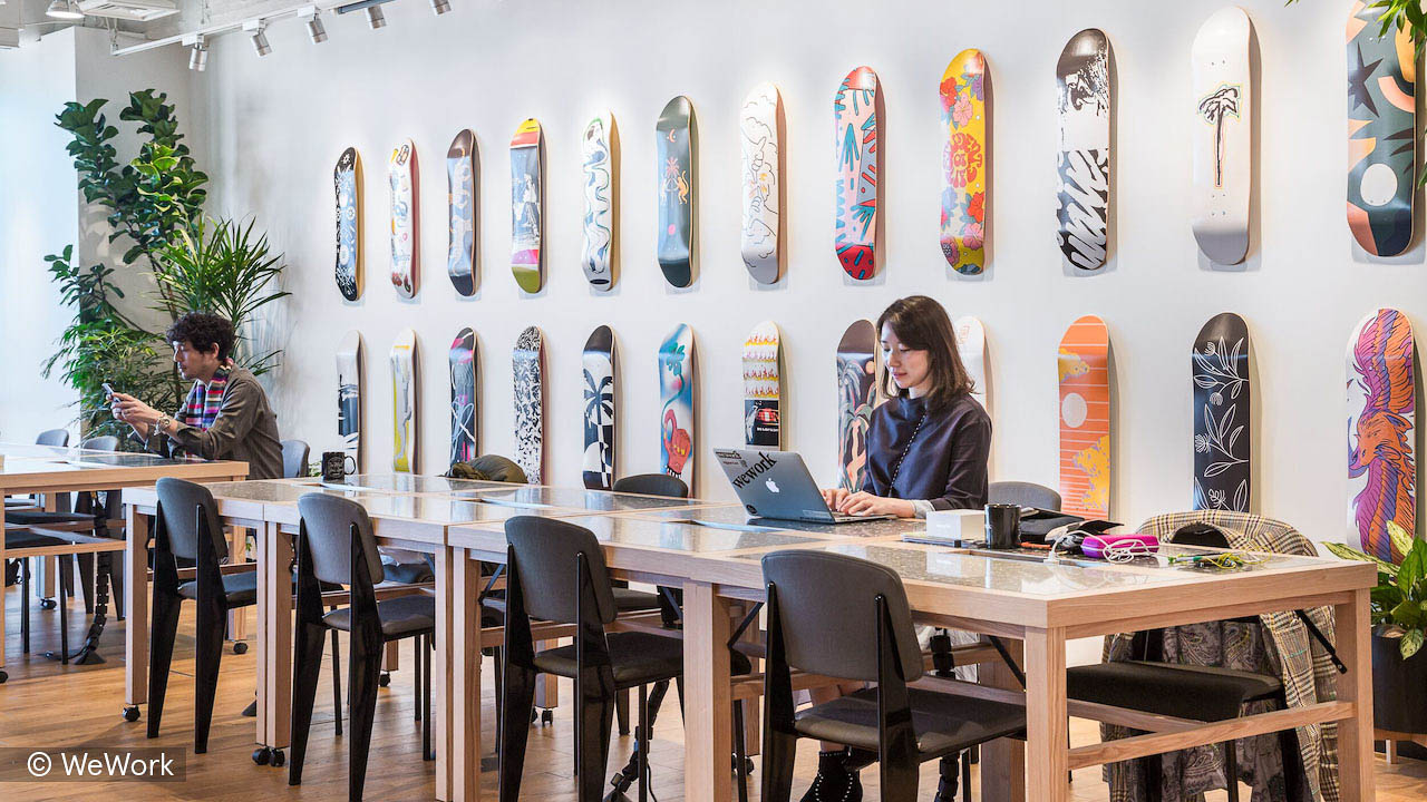 入居企業が共有で使える業務スペース