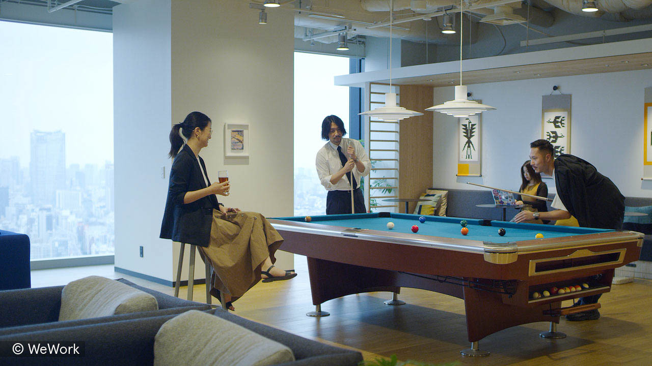 レクリエーションスペースや飲食ブースも設置