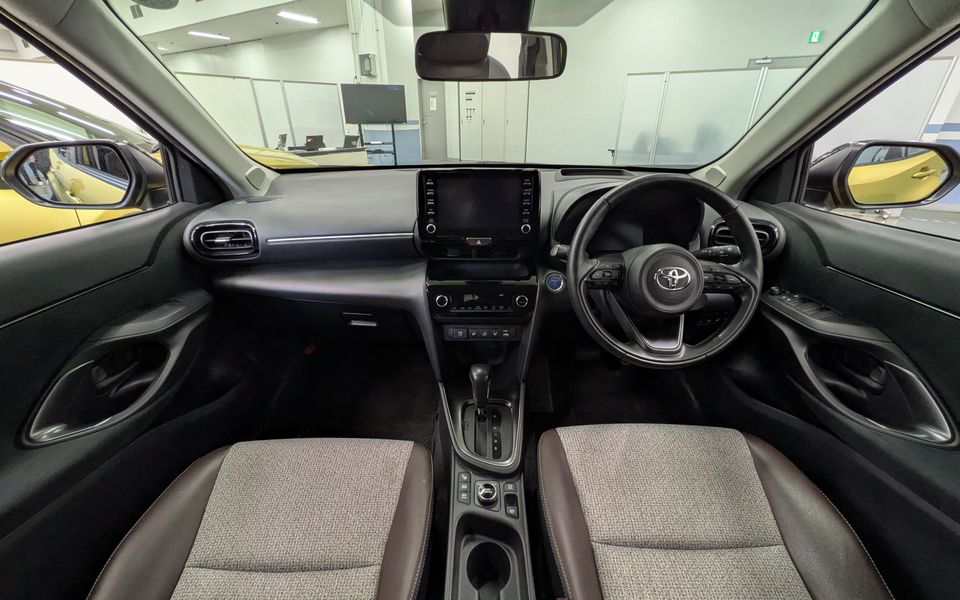 アップグレード後の内装