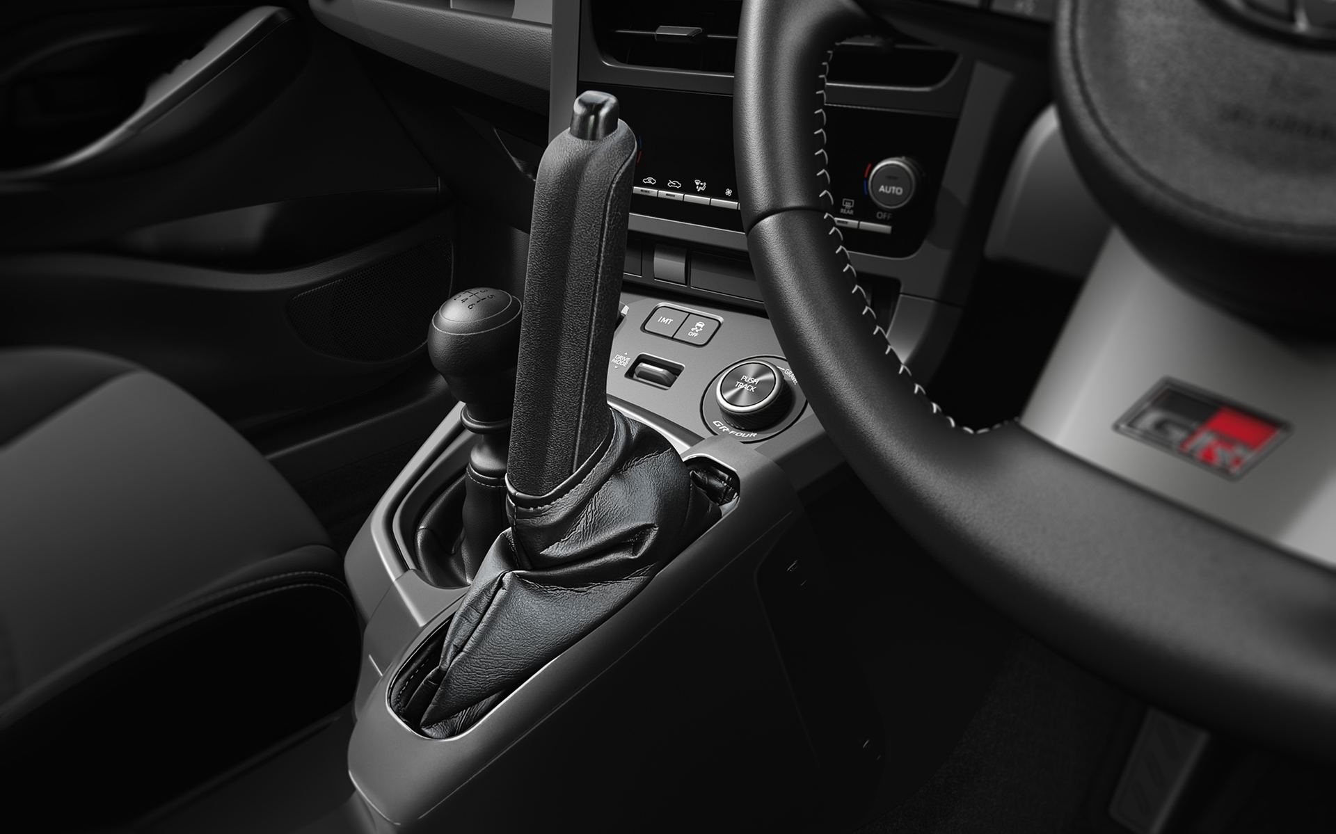 縦引きパーキングブレーキ