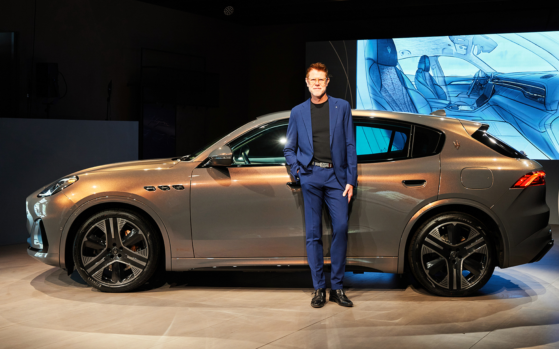 マセラティのデザイン責任者 クラウス・ブッセ氏