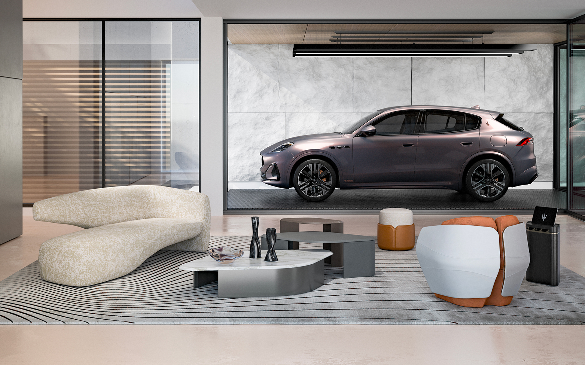 家具ブランド“ジョルジェッティ”とマセラティがコラボレーション企画を実施した