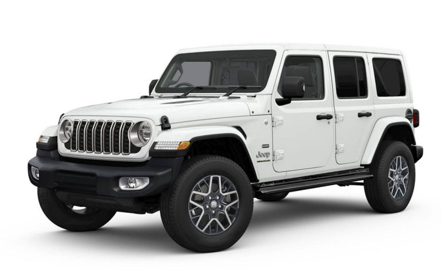 ラングラー アンリミテッド サハラ パワー サイド ステップ（ブライトホワイト）