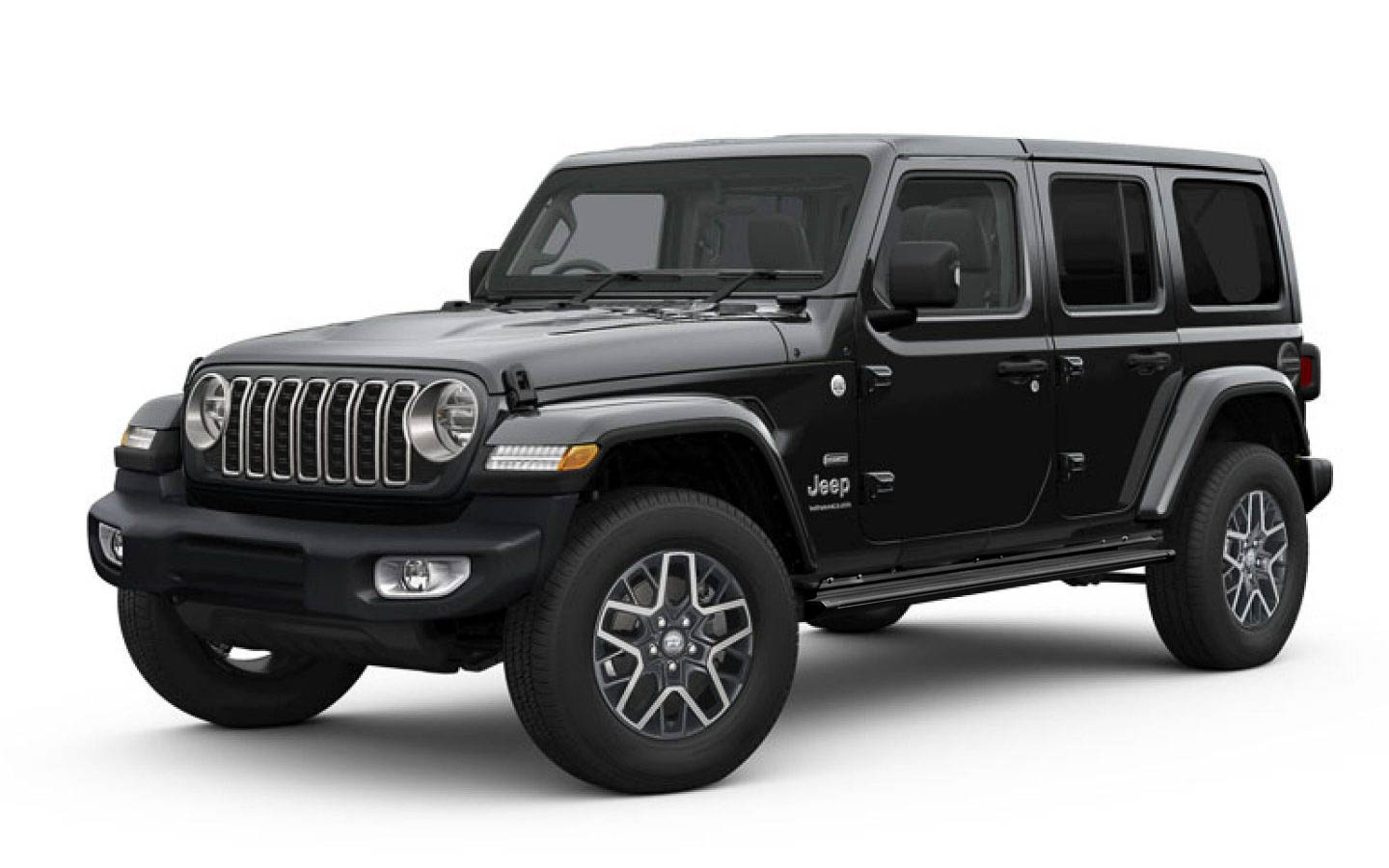 ラングラー アンリミテッド サハラ パワー サイド ステップ（ブラック）