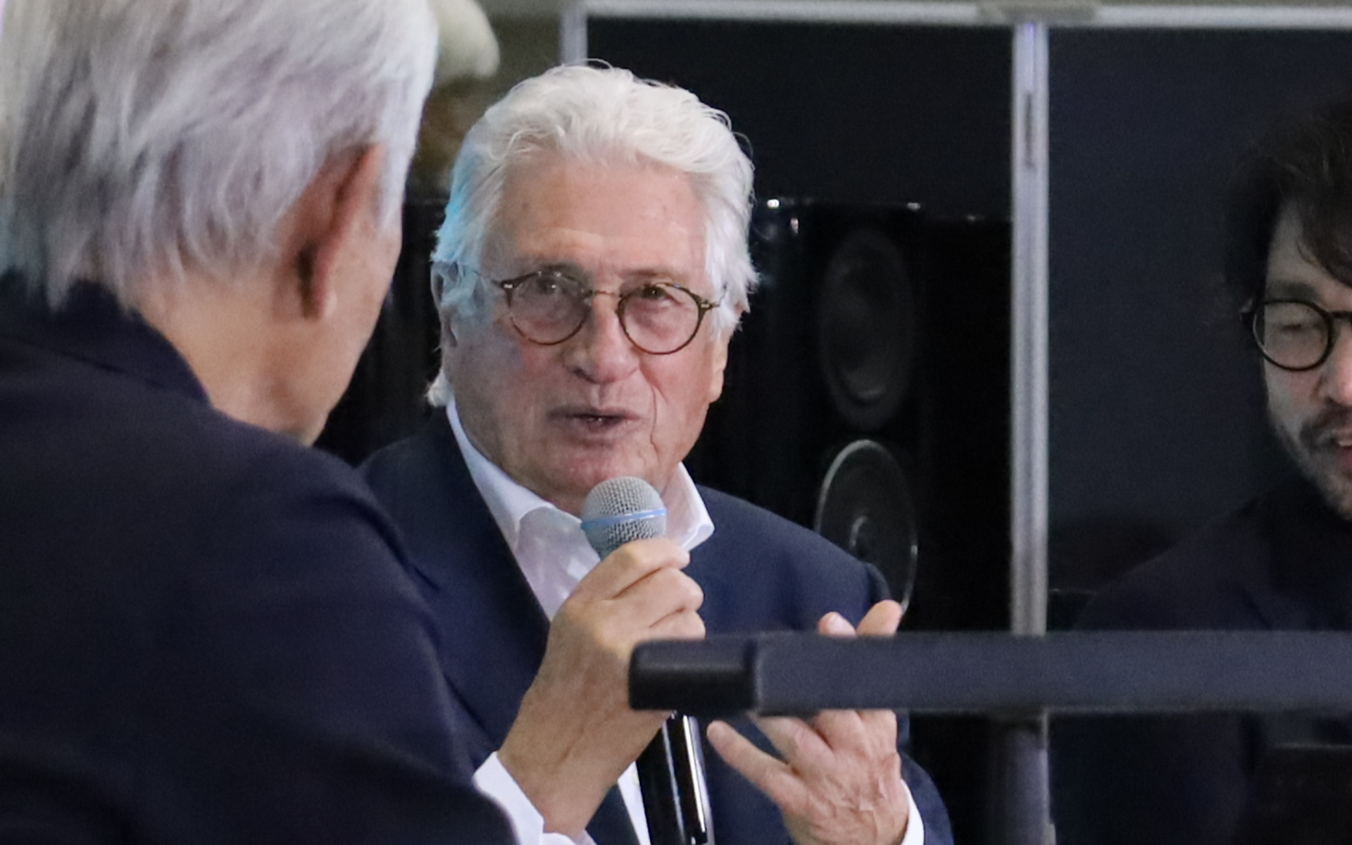 トークショーに参加した加藤氏は、2つしか質問していないんですが……。と、あっという間に時間が過ぎたトークショー