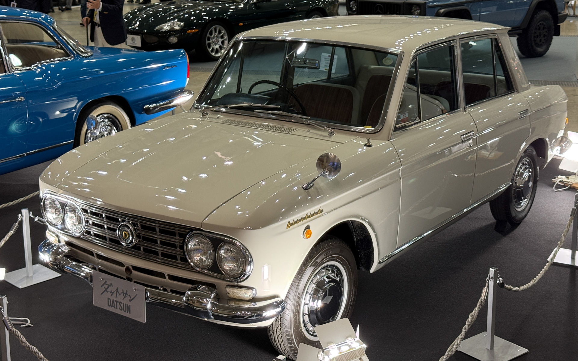 ピニンファリーナがボディデザインの原案を提供した「ダットサン・ブルーバード1200デラックス」