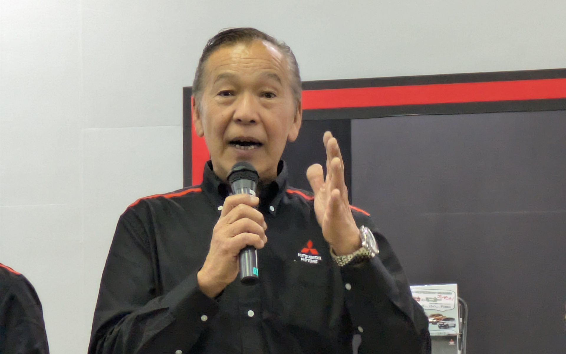 チーム三菱ラリーアート総監督 増岡浩氏