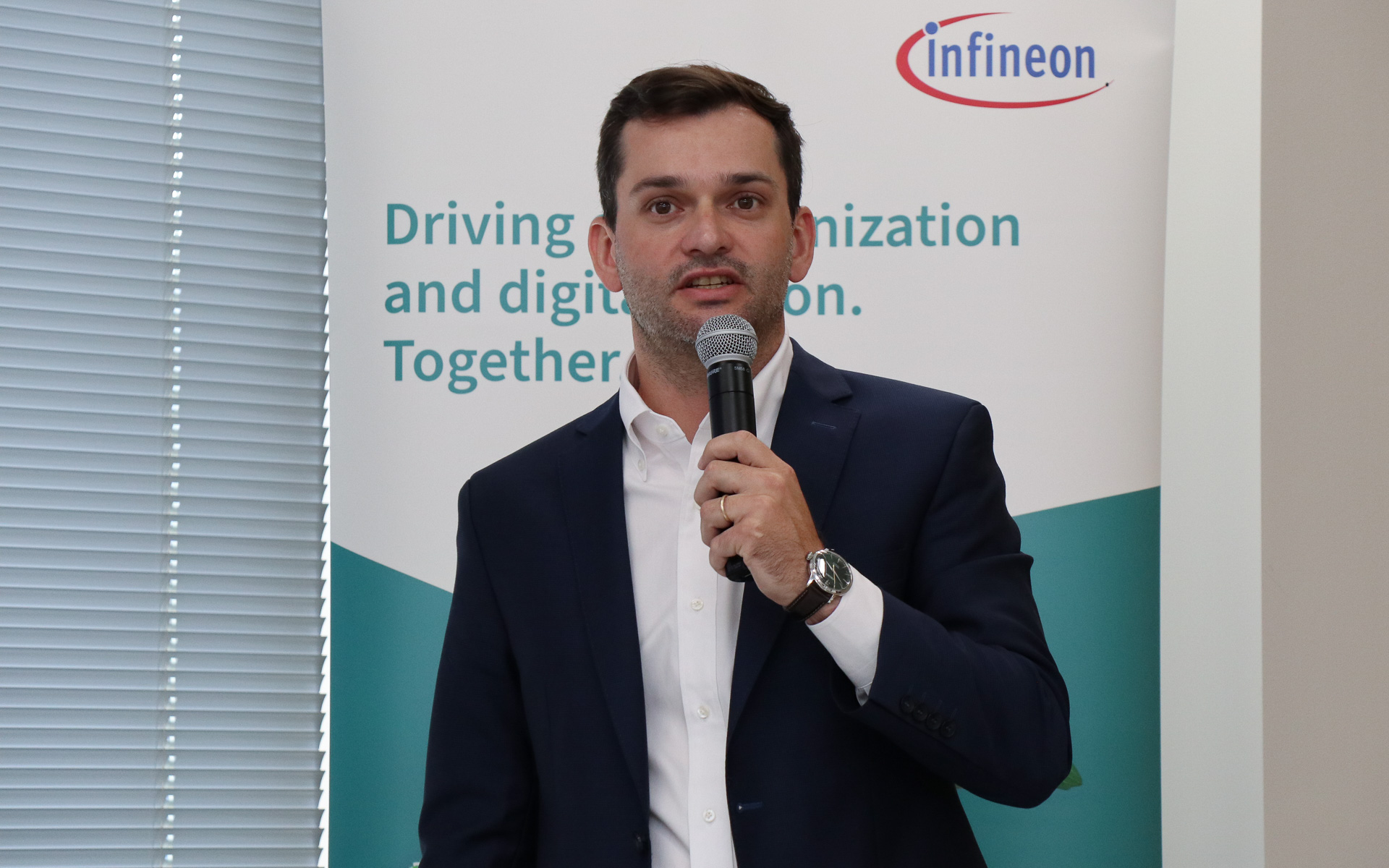 インフィニオン テクノロジーズAG オートモーティブ事業部 マイクロコントローラー 事業担当シニアディレクター マルコ・カッソル氏