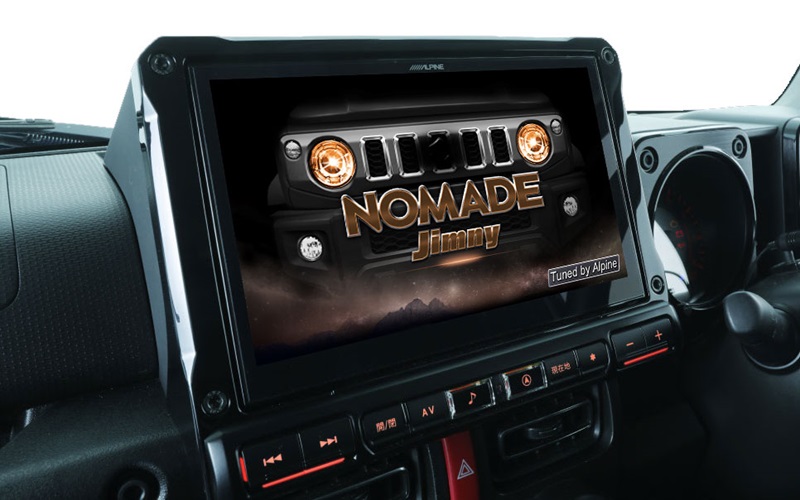 10型大画面カーナビ「BIG X」