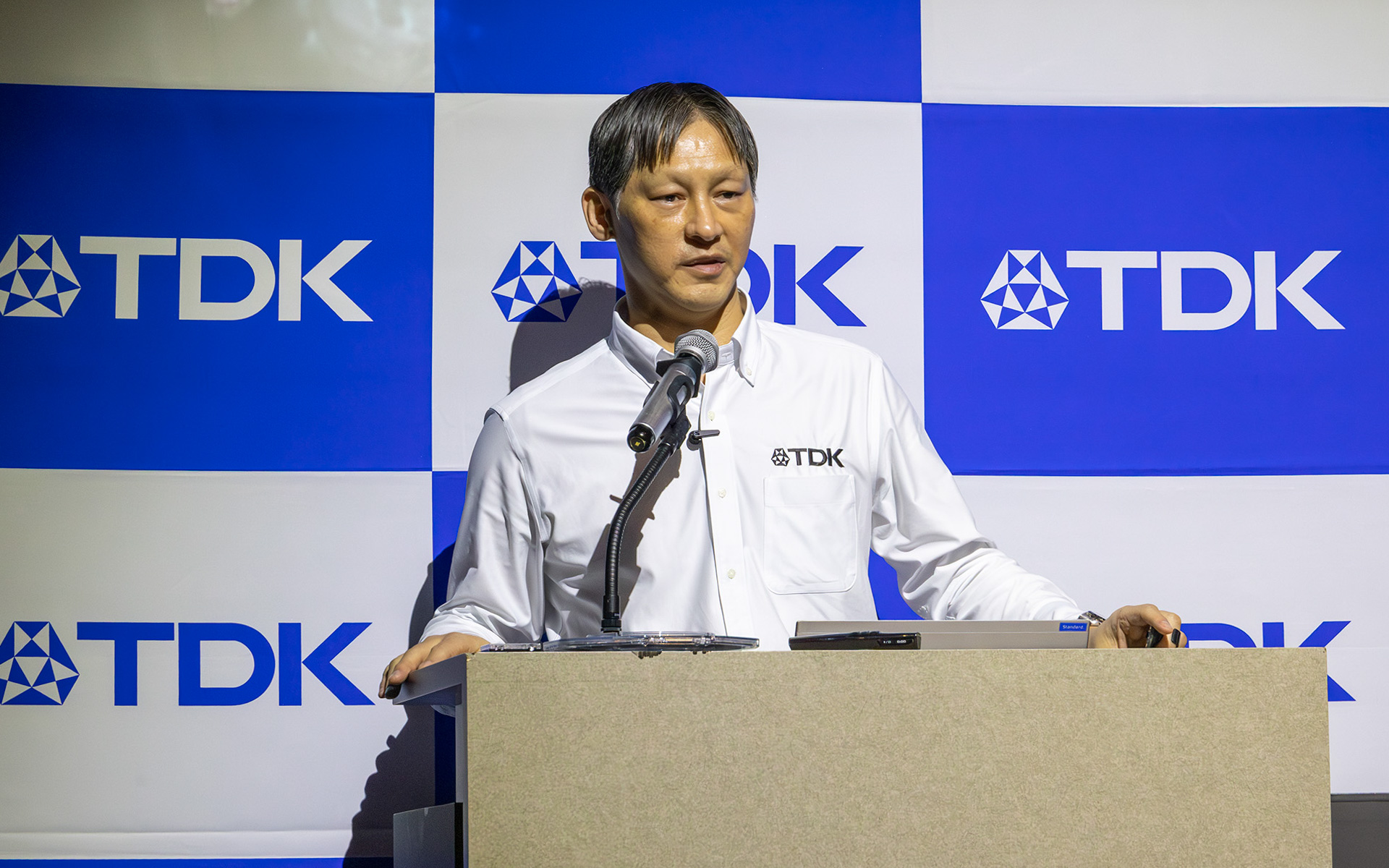 TDK株式会社 技術・知財本部 応用製品開発センター 次世代電子部品開発部 室長の福澤英明氏