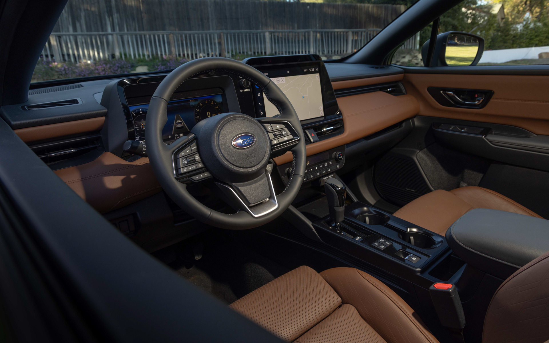 新型「アウトバック」のインテリア