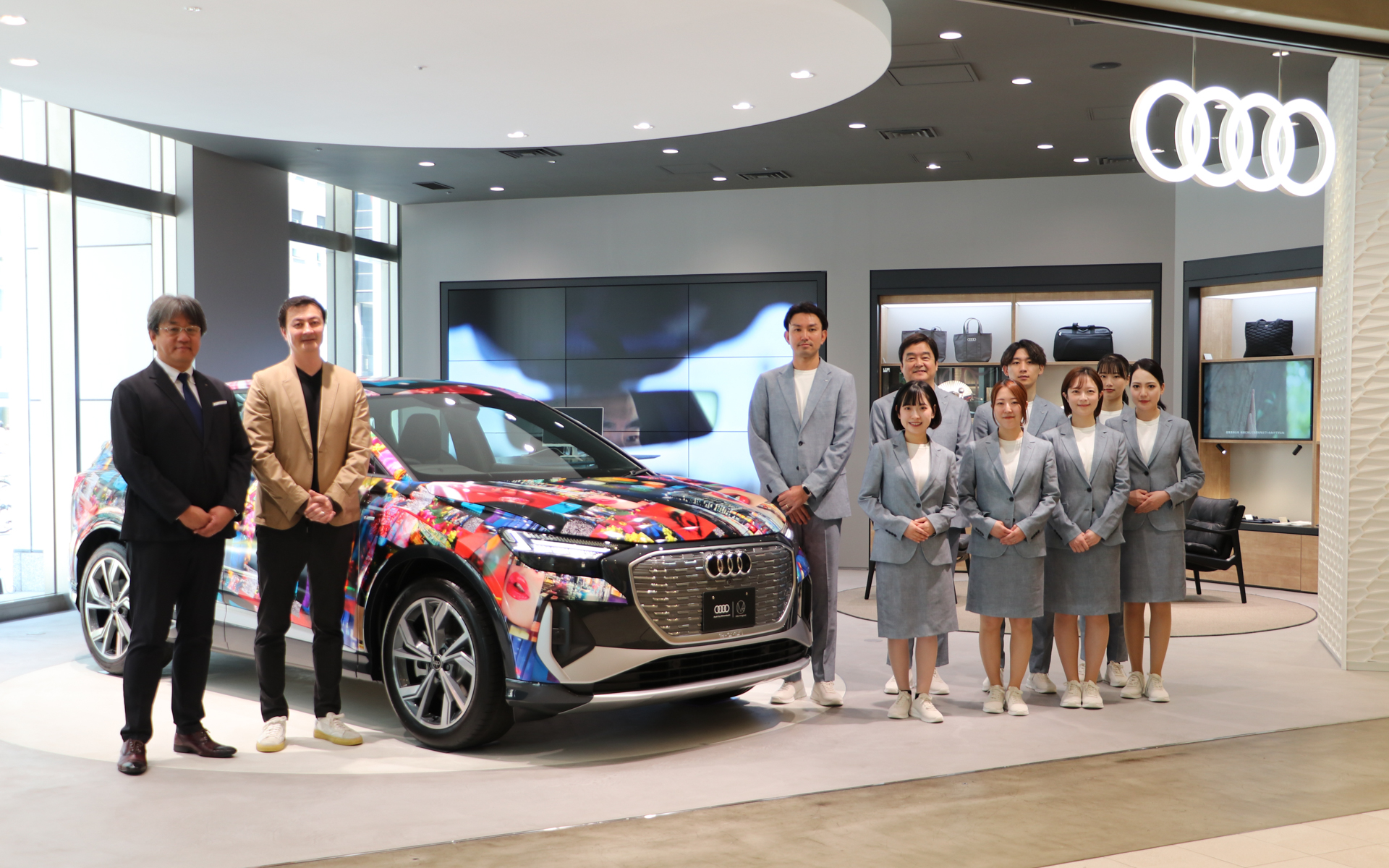 4月18日にオープンするアウディジャパンの新たなブランド拠点「Audi City 日本橋」