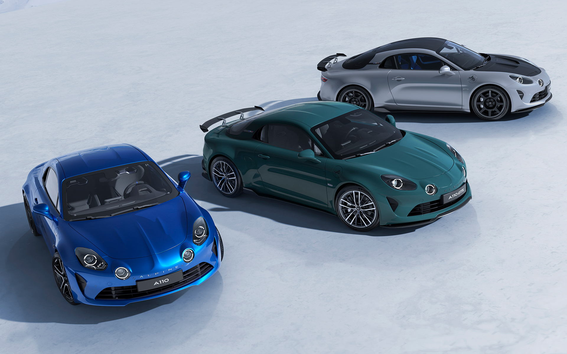 「A110」シリーズのラインアップを見直し、「A110 R 70」「A110 GTS」「A110 アニバーサリー」の3種類構成とした