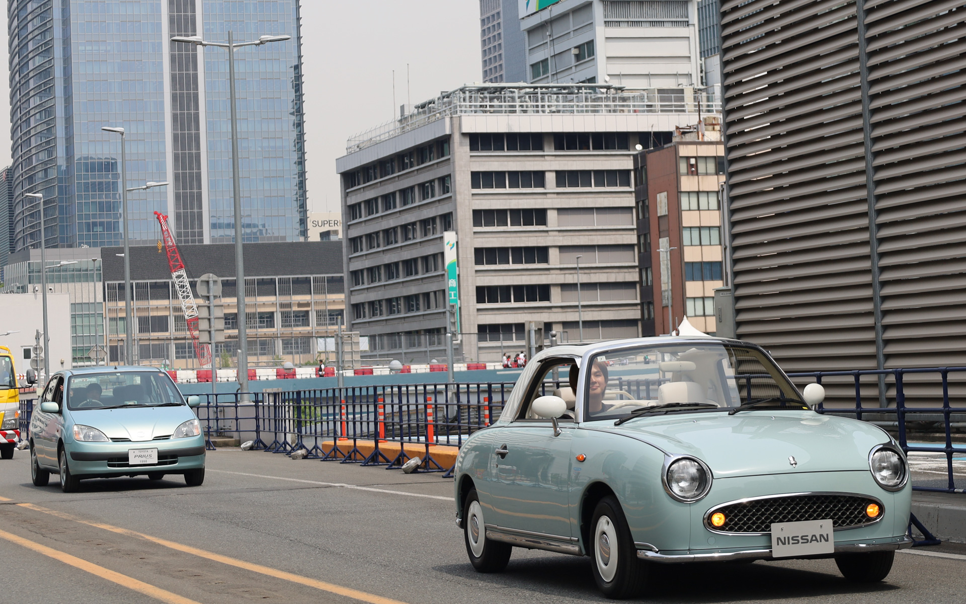 セレモニーには戦後の復興期から高度成長期の日本を象徴するクルマが登場した