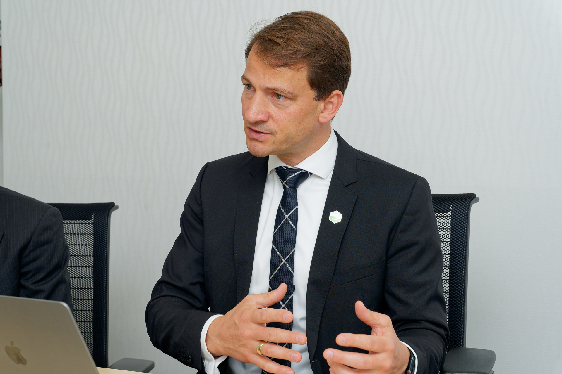 PTC シニアバイスプレジデント ALM 事業部 ゼネラルマネージャーのクリストフ・ブラオイクレ氏