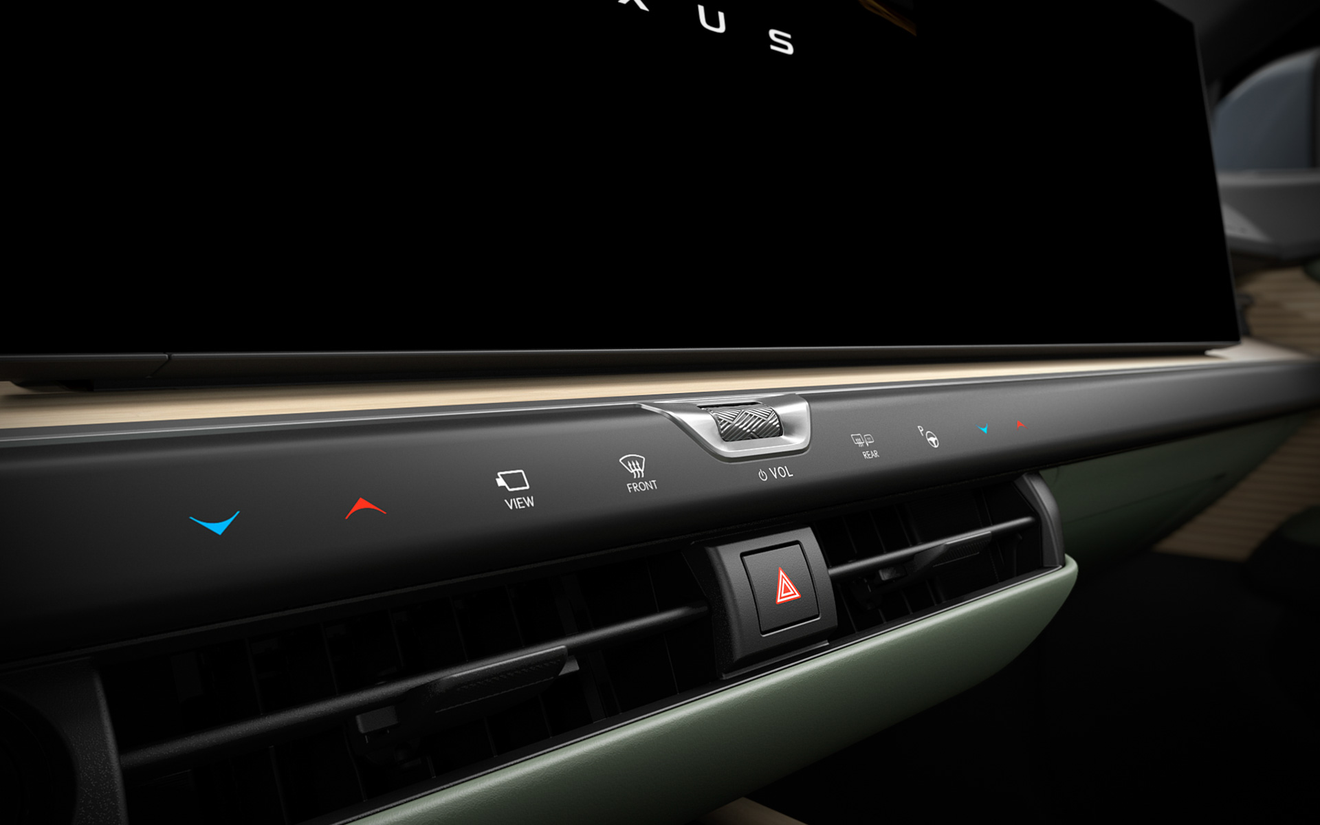 Responsive Hidden Switches(レスポンシブヒドゥンスイッチ)は、人の操作をさりげなく支えることにこだわり、人の感覚や感性に寄り添う日本の美意識であるおもてなしの心を、テクノロジーを前面に出さないスッキリとしたデザインで表現した世界初の物理スイッチ。物理スイッチを内装に同化させるデザインが、シンプルな室内空間を実現。手をかざすことで機能アイコンが点灯する無から有にうつろう感覚は、機能表示と素材の融合という新しい体験価値を提供するという。アイコンは機能ごとにレイアウトされており、必要なスイッチを選びやすいよう考慮。静電タッチパネルのようにシンプルな見た目でありながら、しっかりとした押下感のあるスイッチを採用することで、押し間違いを防ぐようにデザインしている