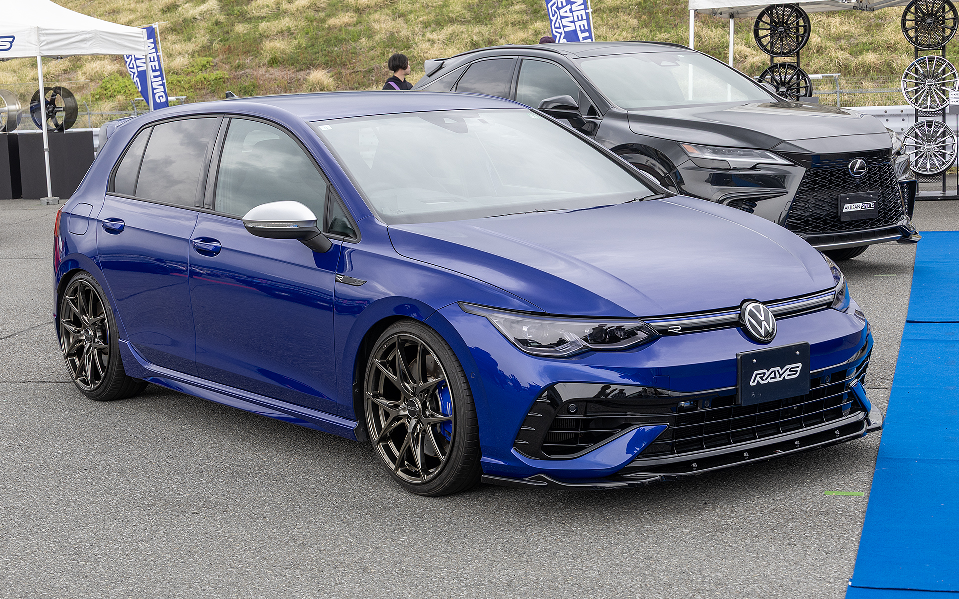 XAS・8SPEEDデモカー。ゴルフ R。VV21S