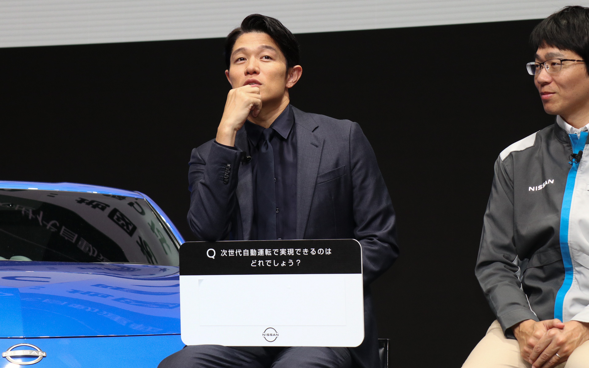 鈴木さんが最初に感じたように、日産の次世代自動運転で実現できる技術は3つある選択肢すべてが正解。ユーザーに安心して使ってもらうには、3つの要素すべてを実現する必要があると佐藤氏は説明した