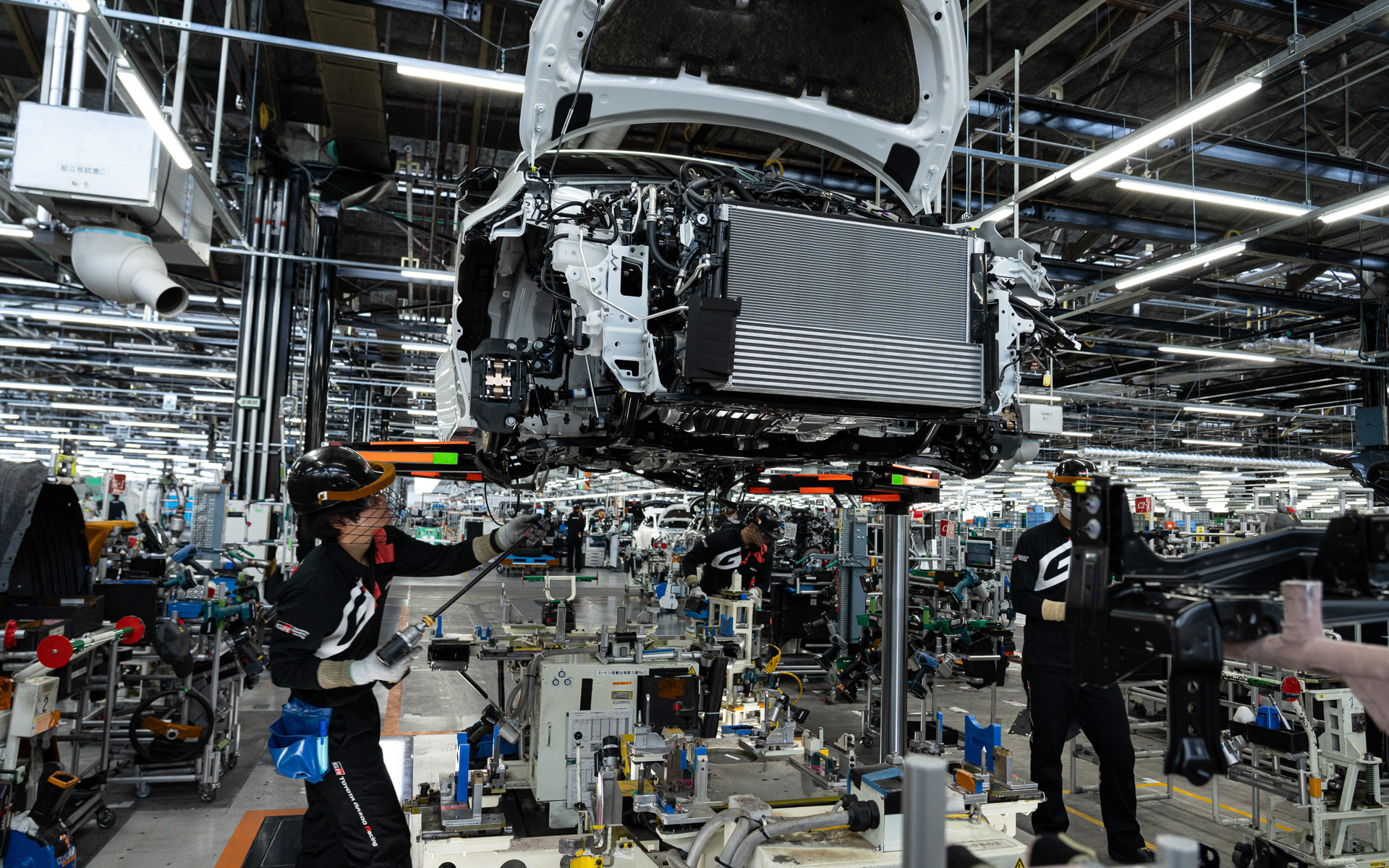 ボディへの組み付け