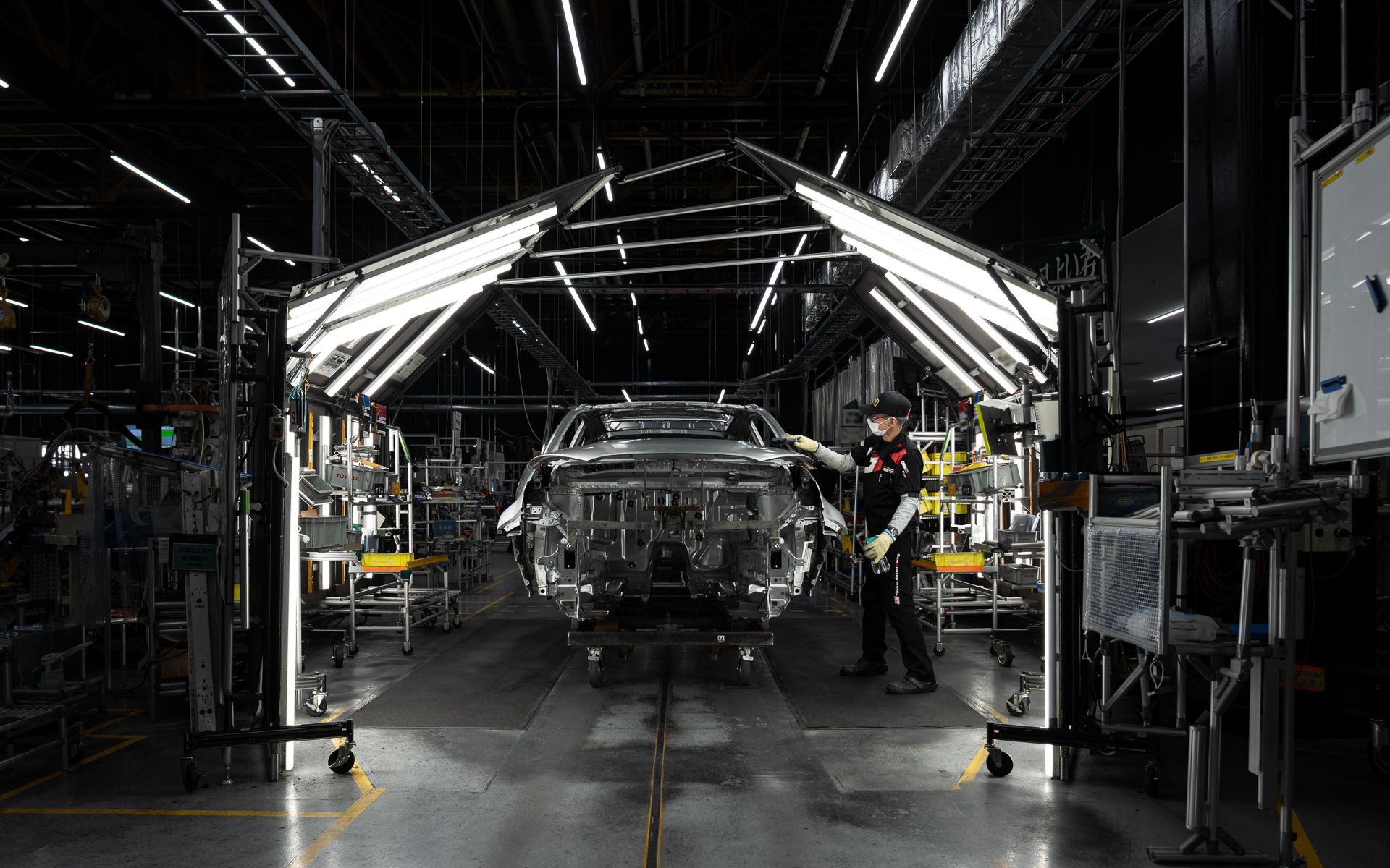 各種の仕上がりをチェックしていく