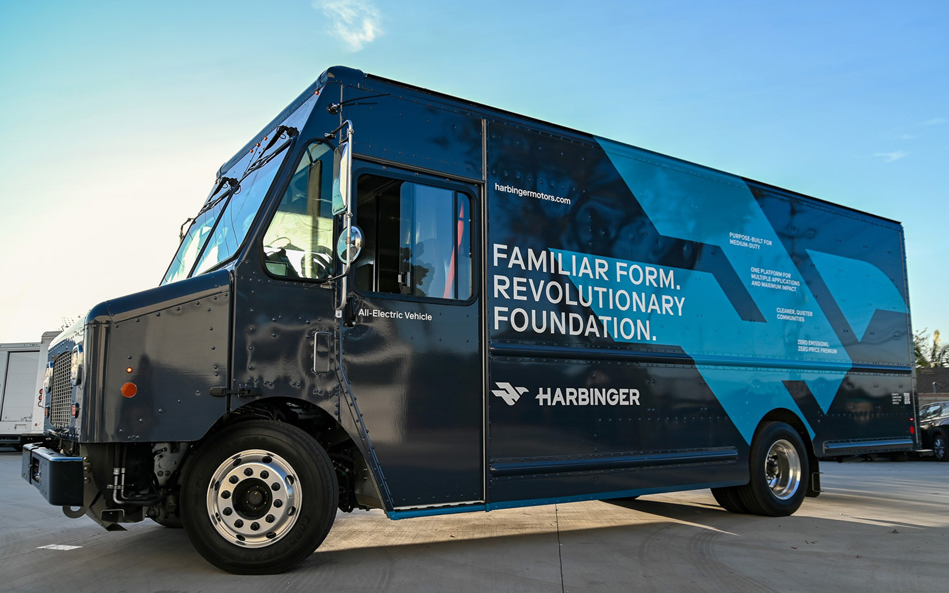 ハービンジャーは、配送用トラックや緊急・災害対応車両など中型EV商用車用途に特化した米国の自動車メーカー
