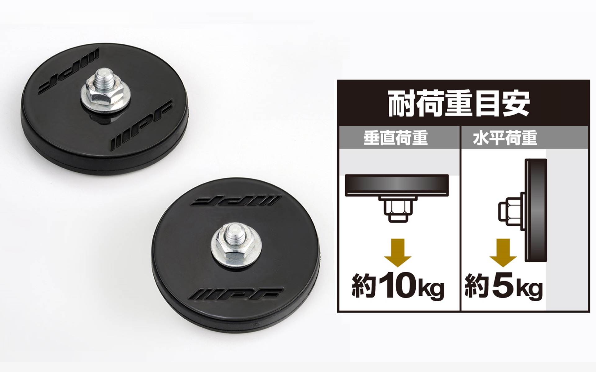 マグネットマウント2P（品番：EXR-12P）価格4950円