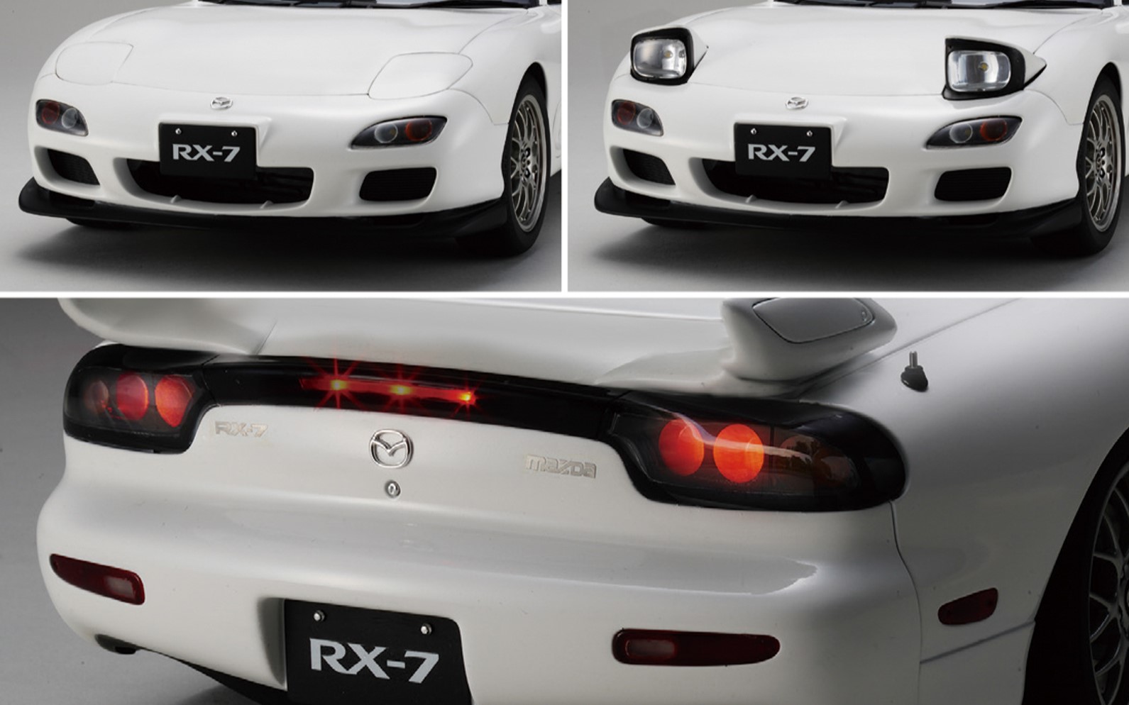 ウィンカーやテールランプも点灯可能