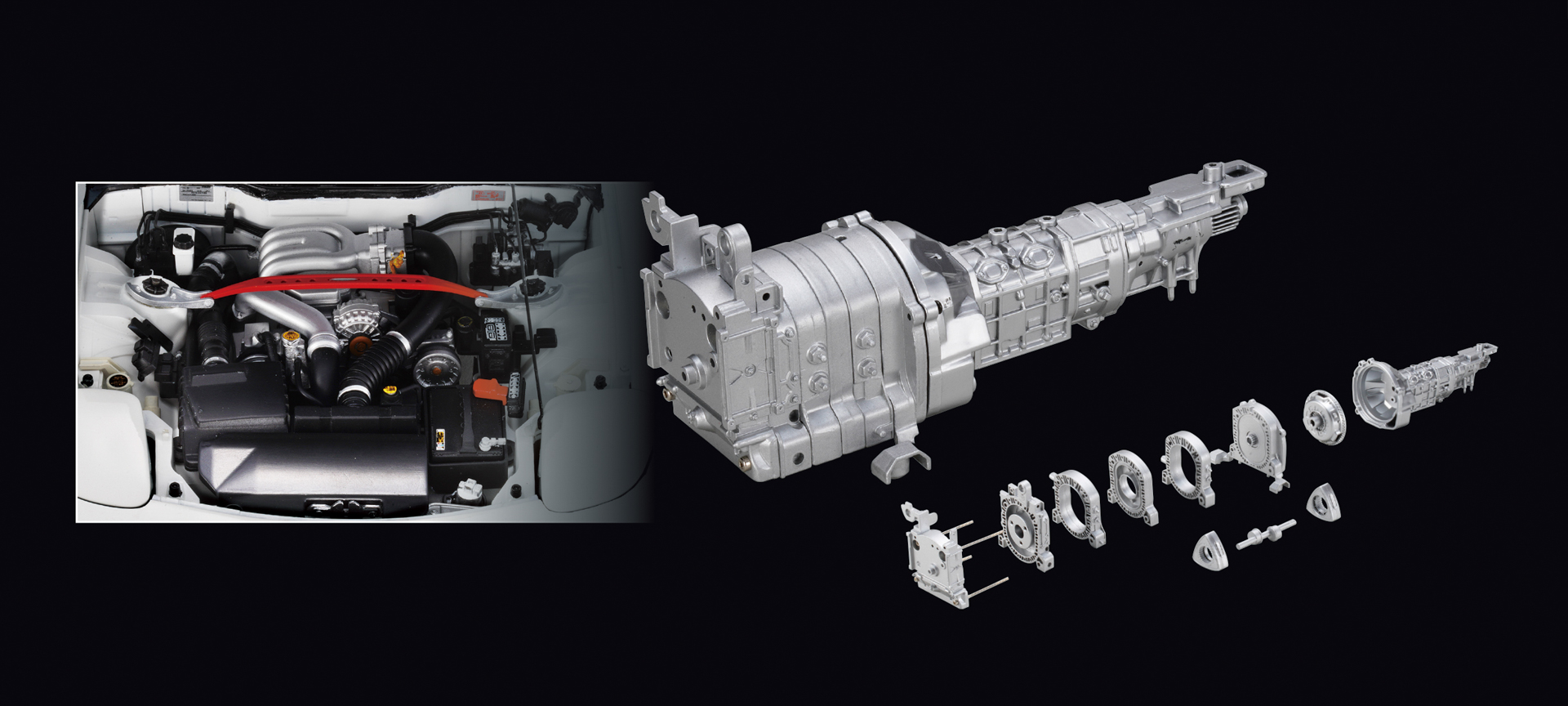 ロータリーエンジンも自分で組み立てる