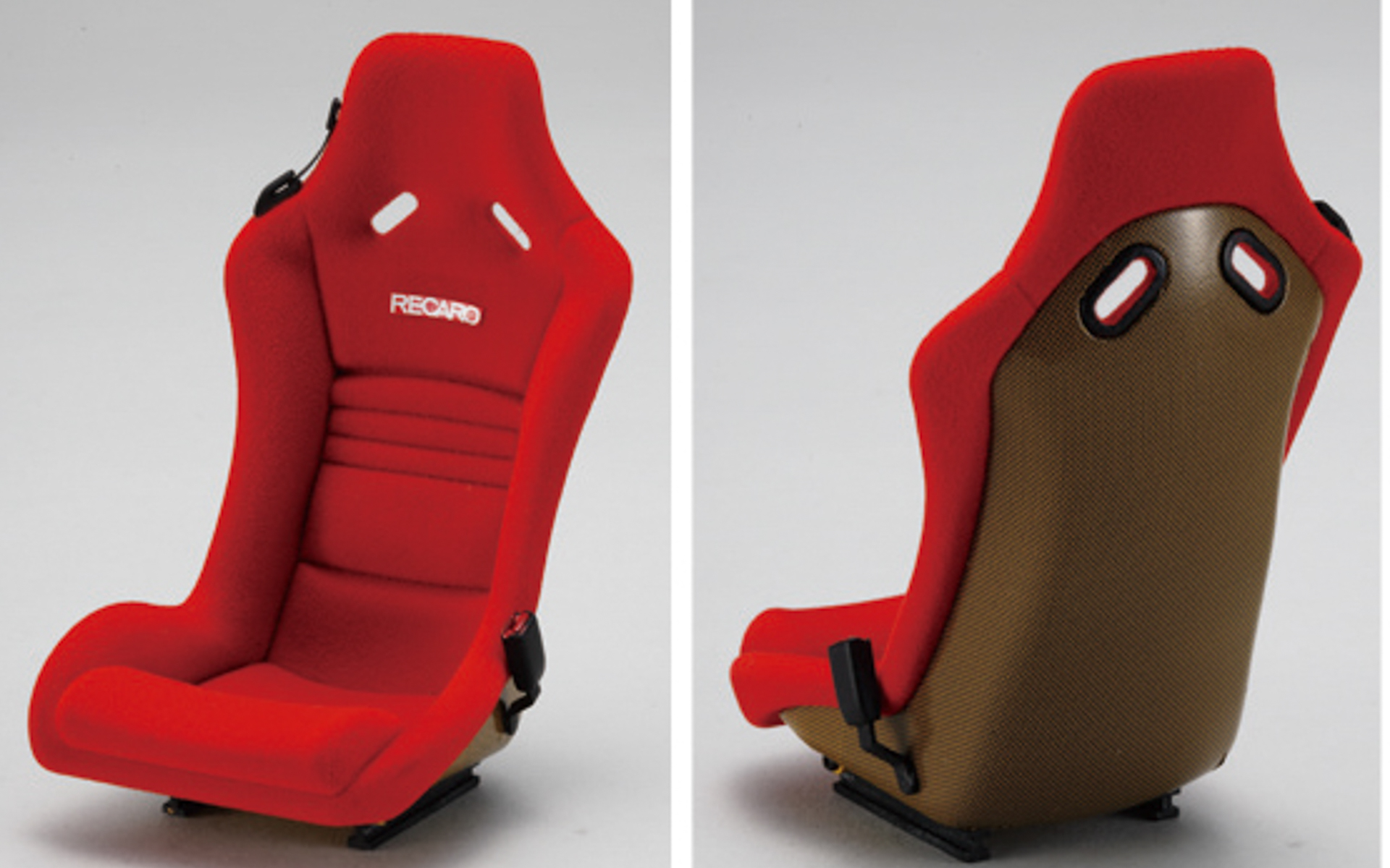 レカロシートもリアル