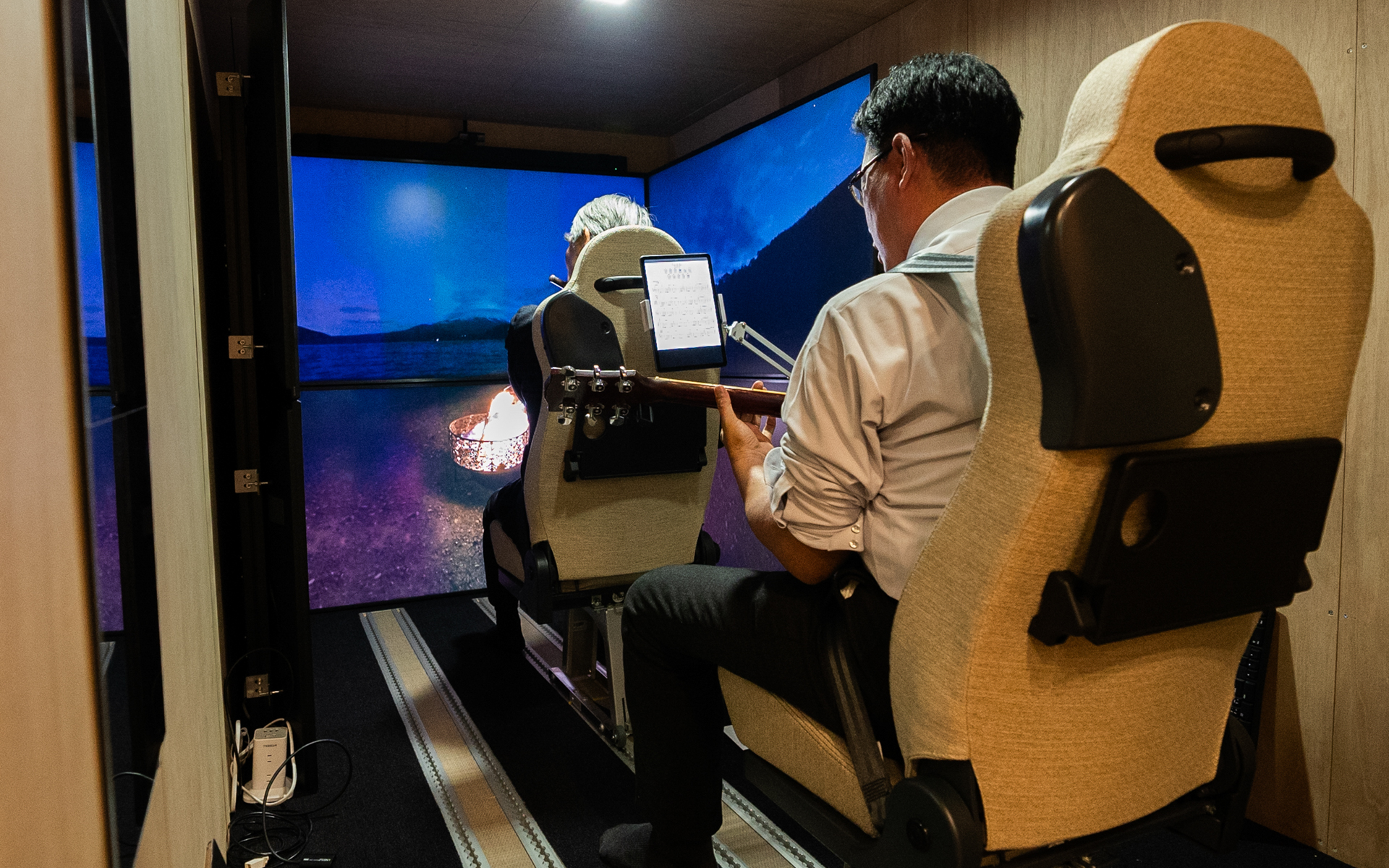 モニター越しにオーケストラとセッションすることも可能になるかもしれない