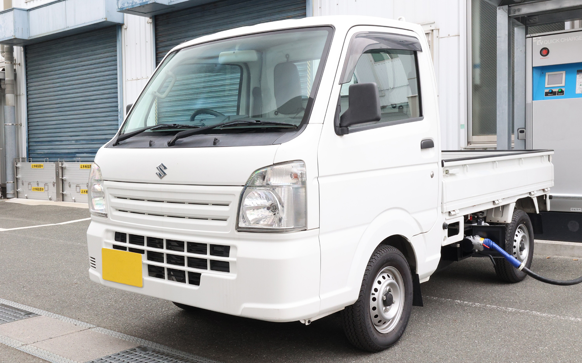 実証実験用に製作したBEV軽トラック