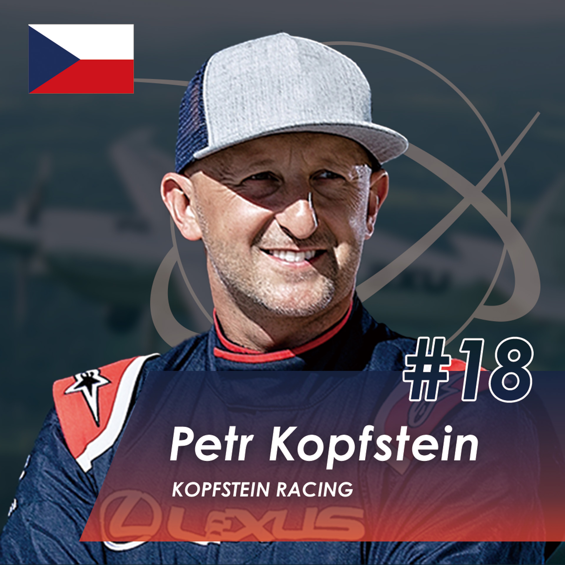 #18 ペトル・コプシュタイン選手（Kopfstein Racing/チェコ共和国）。AIR RACE X 2023 7位/AIR RACE X 2024 8位