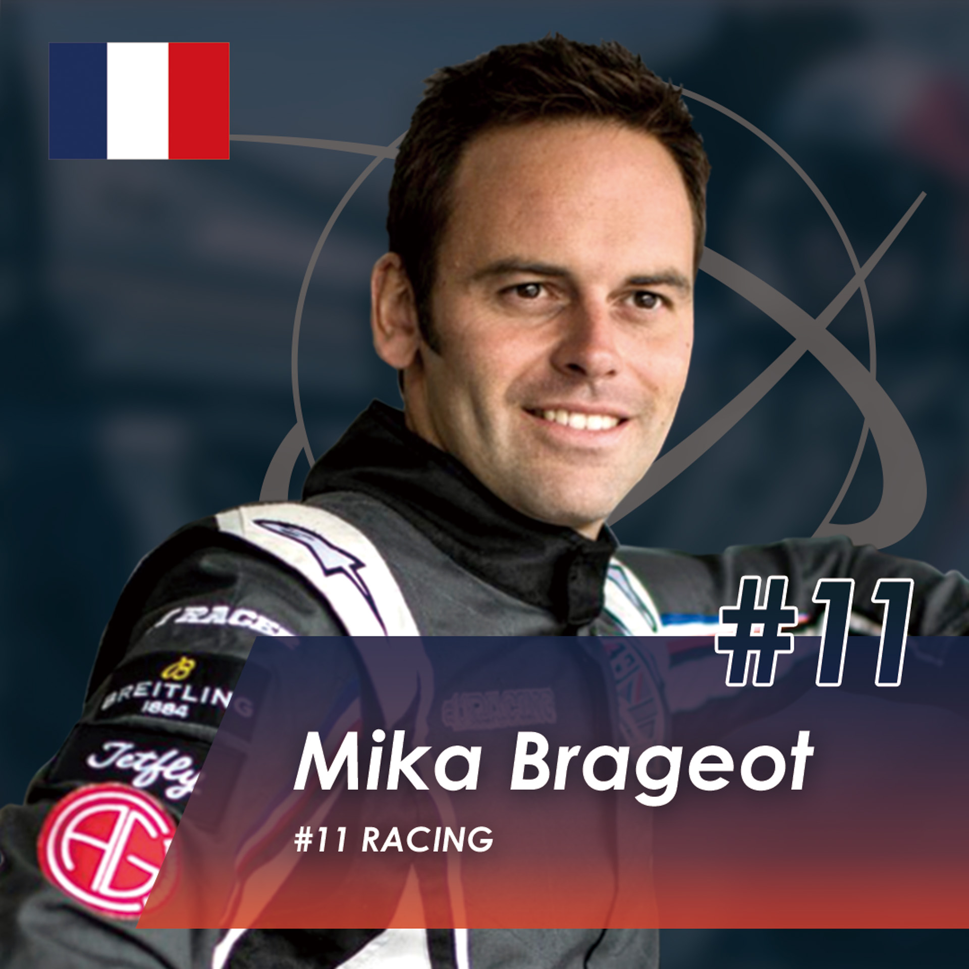 #11 ミカ・ブラジョー選手（#11 Racing/フランス）。AIR RACE X 2023 5位/AIR RACE X 2024 6位