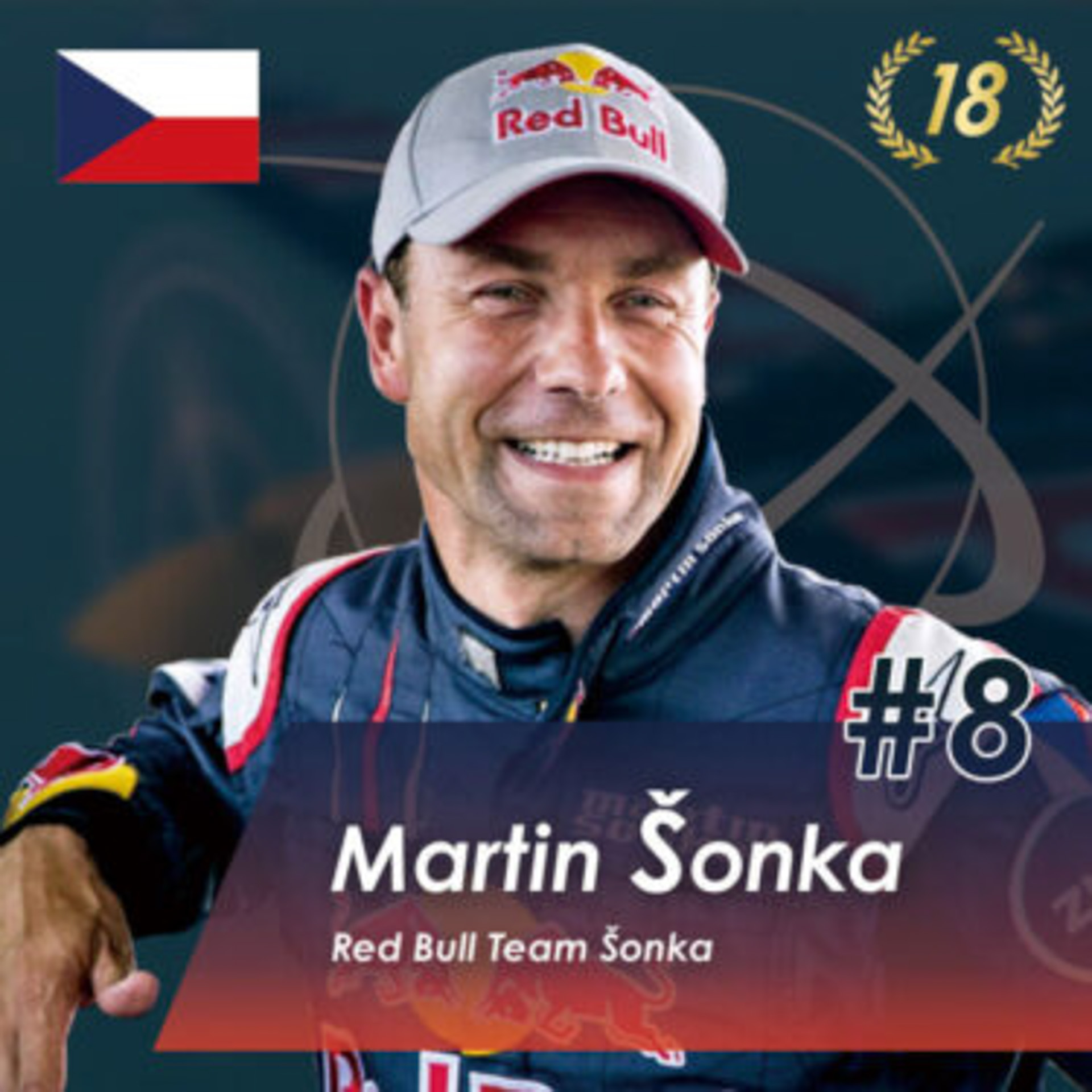 #8 マルティン・ソンカ選手（Red Bull Team Sonka/チェコ共和国）。AIR RACE X 2023 2位/AIR RACE X 2024 7位/Red Bull Air Race 2018 ワールドチャンピオン