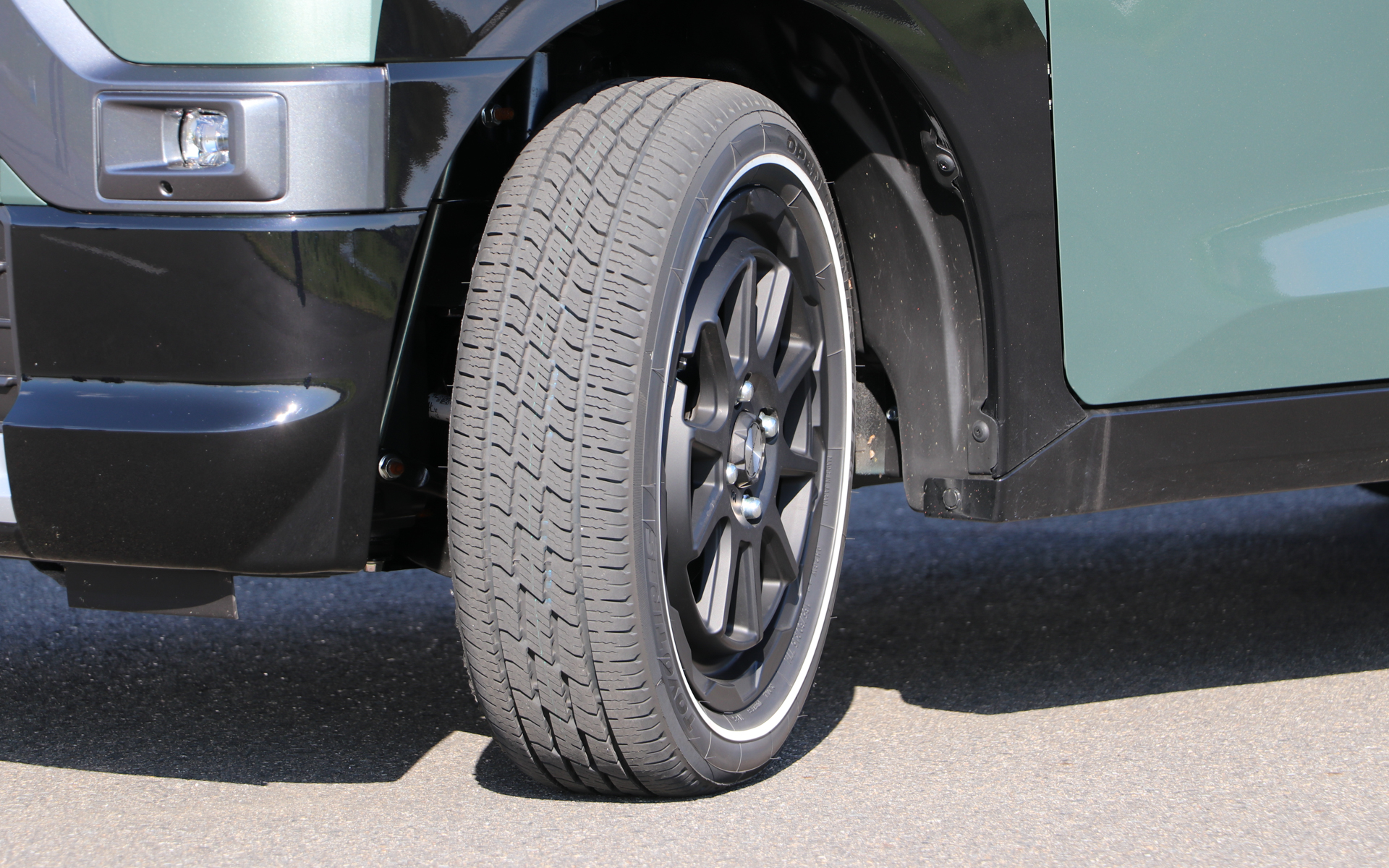 軽自動車やコンパクトSUV向けに設定しているホワイトリボン