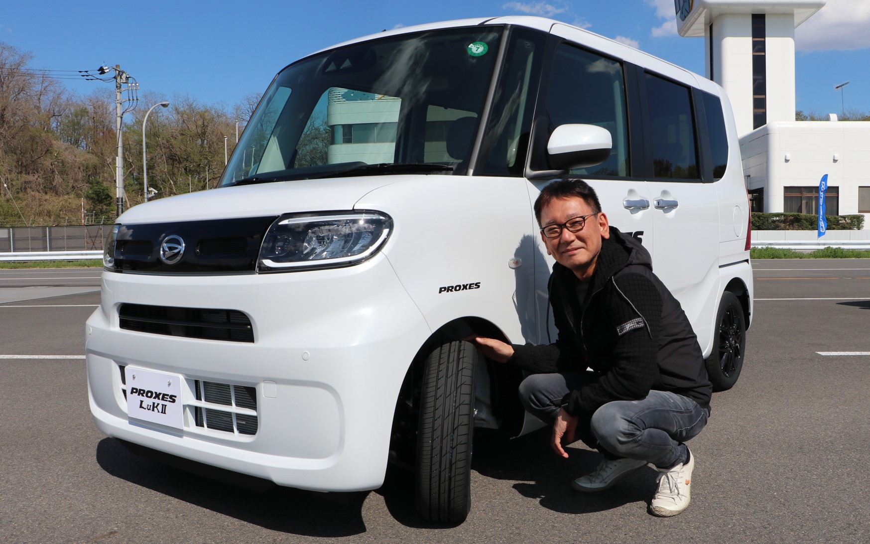 電動化を見据えたタイヤ作りが感じられた