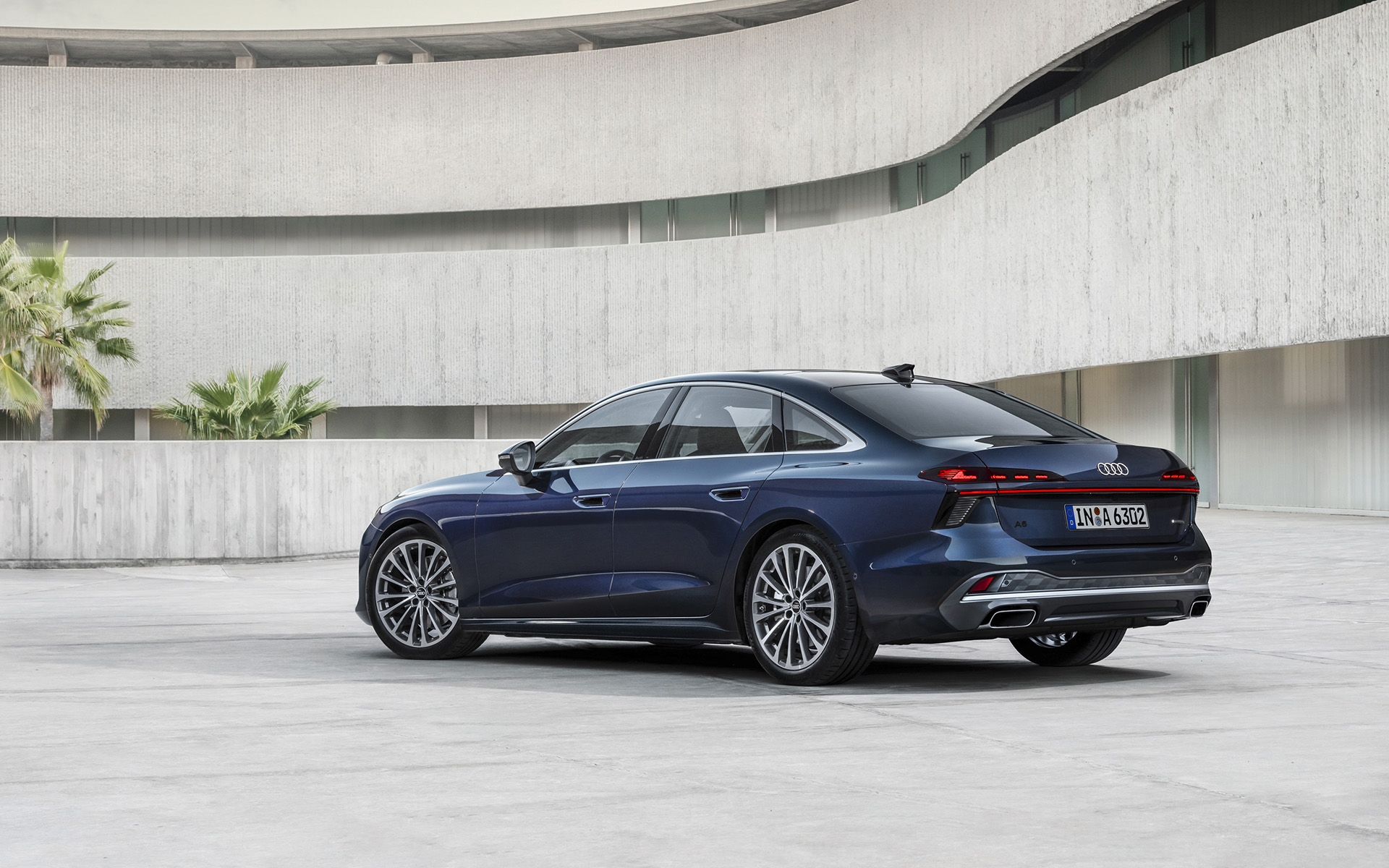 新型A6 セダンの空気抵抗係数は0.23とし、内燃エンジンを搭載する量産モデルとしてアウディ史上最高の値になる