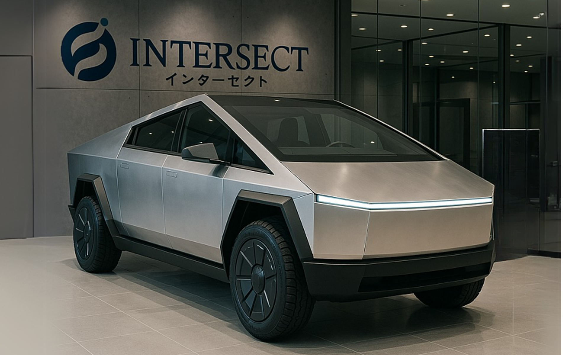 インターセクトがテスラの「サイバートラック」を、研究開発用途向けにレンタルサービスを開始した