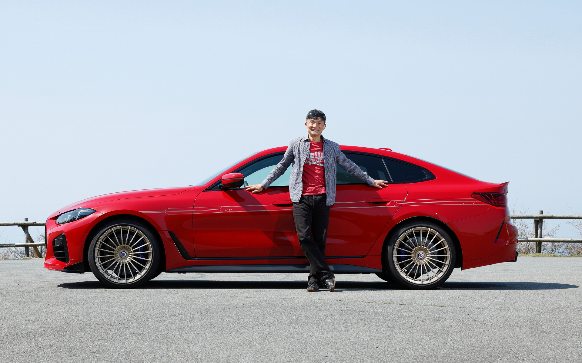 いざ、B4 GTに試乗