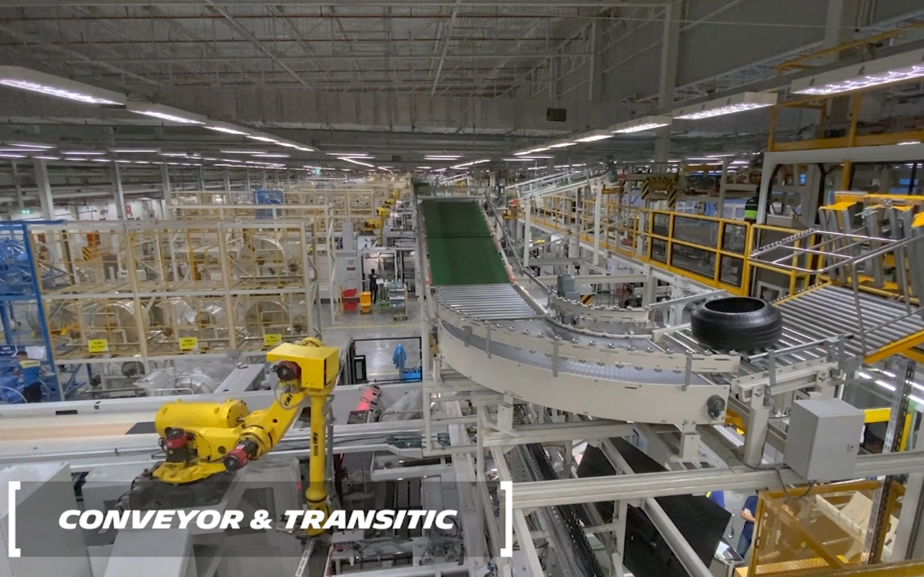 ラムチャバン工場のハイライトは加硫工程の電動化