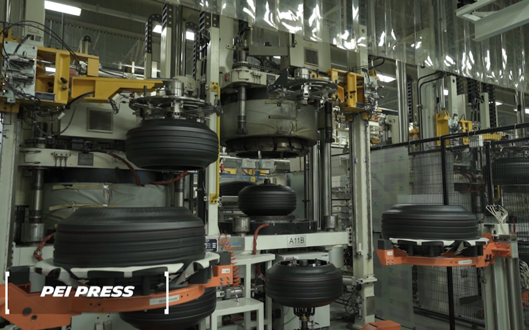 ラムチャバン工場のハイライトは加硫工程の電動化